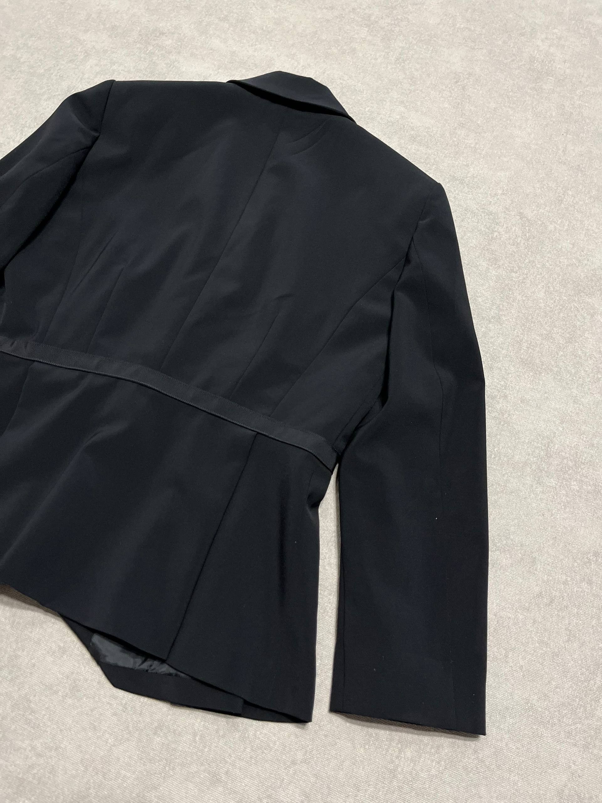 MAX&Co. Rare Max&Co. Womens Blazer Jacket Black Mara Vintage Size M / US 6-8 / IT 42-44 - 7 Thumbnail