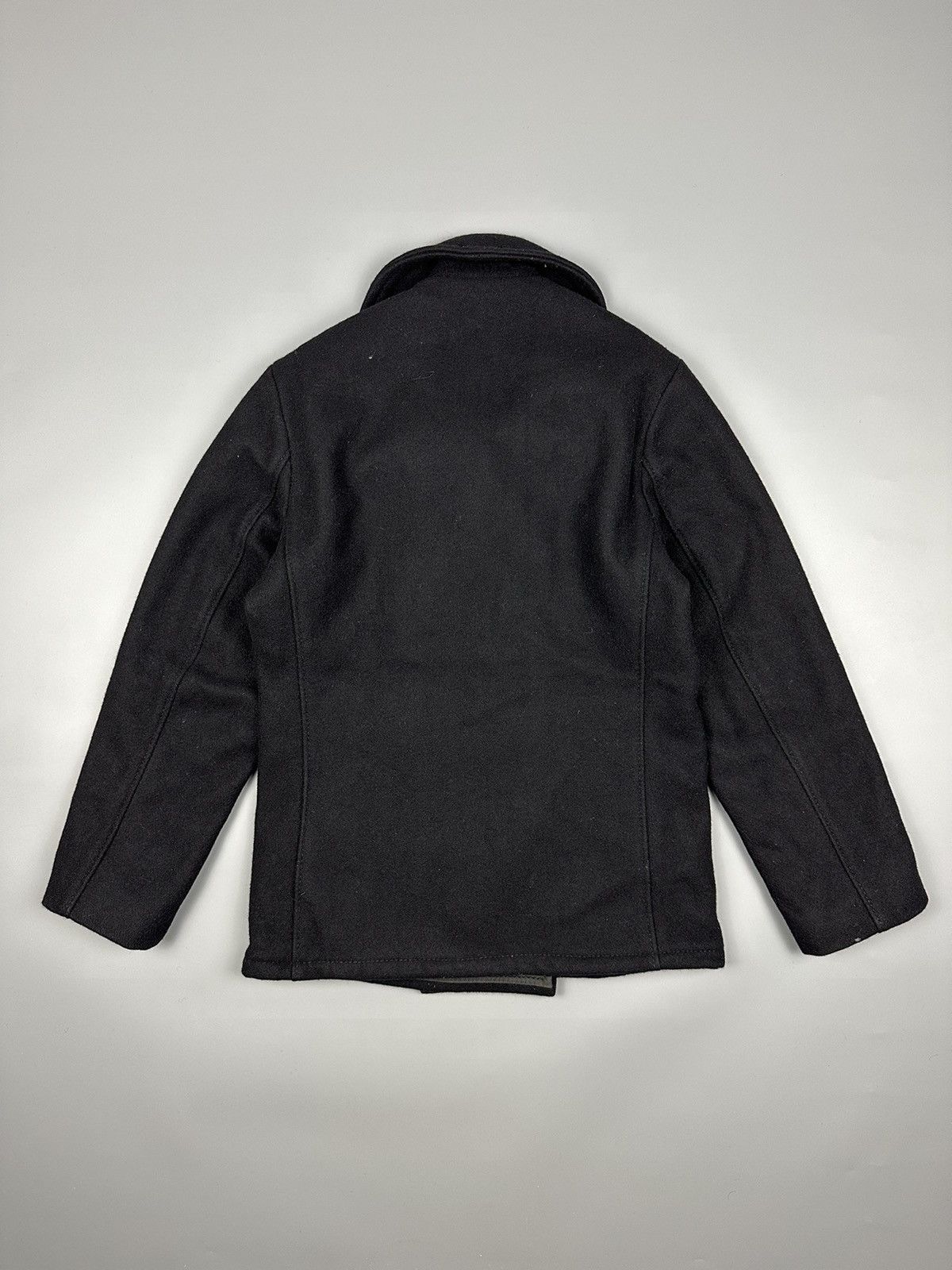 Designer × Schott Schott NYC USA Double Collar Wool Coat Size US M / EU 48-50 / 2 - 3 Thumbnail