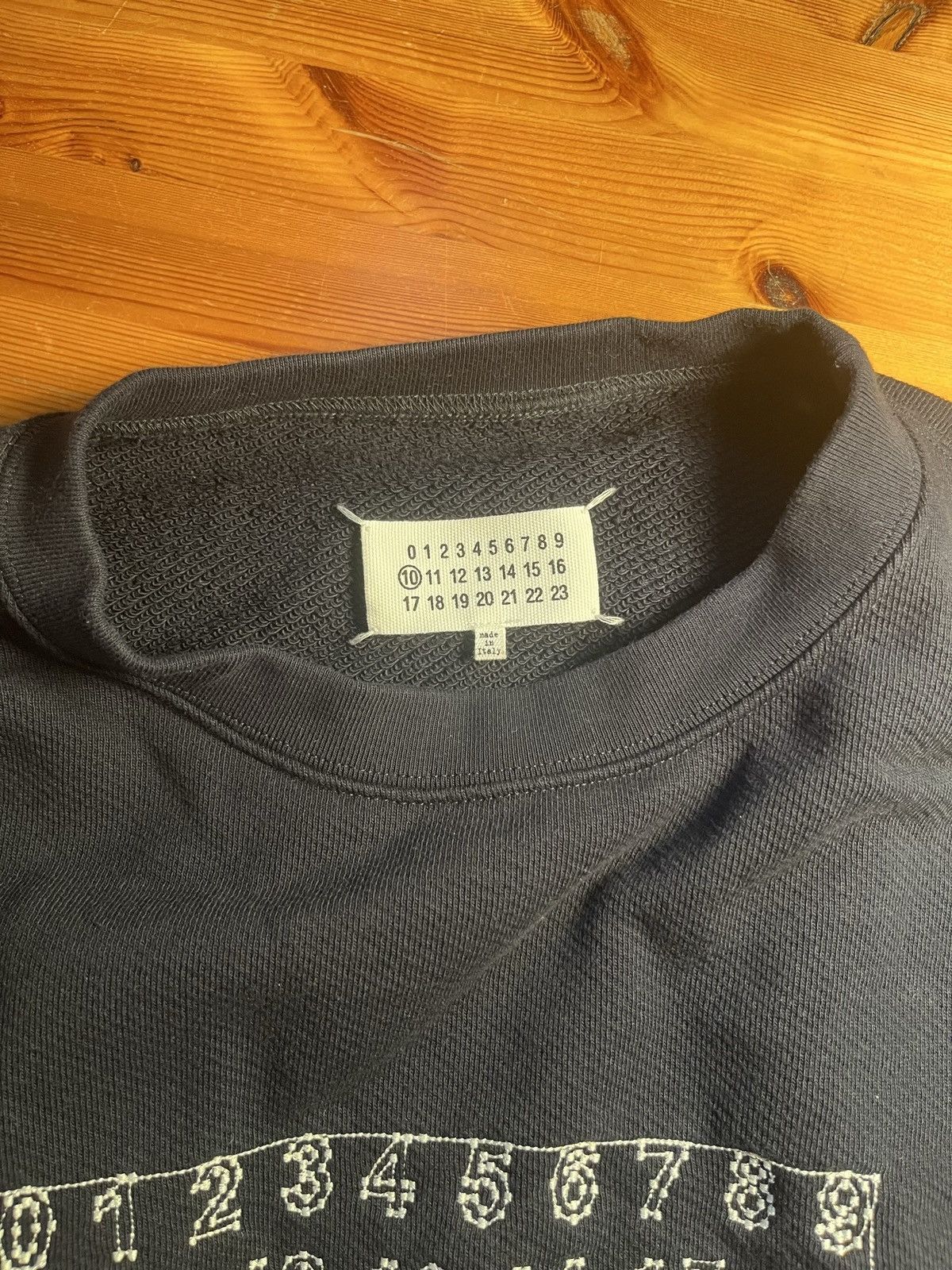 Maison Margiela Maison Margiela Logo Sweatshirt Size US M / EU 48-50 / 2 - 3 Thumbnail