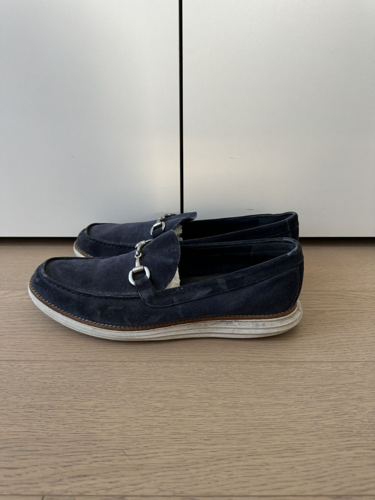 Cole Haan × Fragment Design *Rare* LunarGrand Venetian Bit Slip On Loafers 2013 10.5 Size US 10.5 / EU 43-44 - 3 Thumbnail