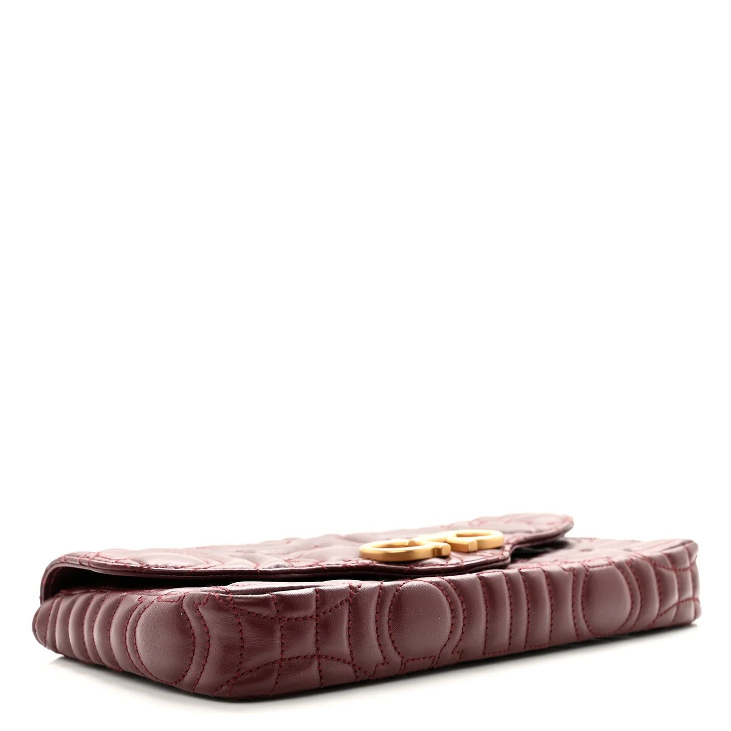 Salvatore Ferragamo o1s1rm0526 Size : OS / Shoulder Bag in Burgundy Size ONE SIZE - 3 Thumbnail