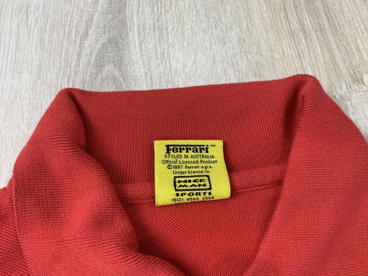 Vintage Mens vintage t shirt Ferrari Size L Size US L / EU 52-54 / 3 - 6 Thumbnail