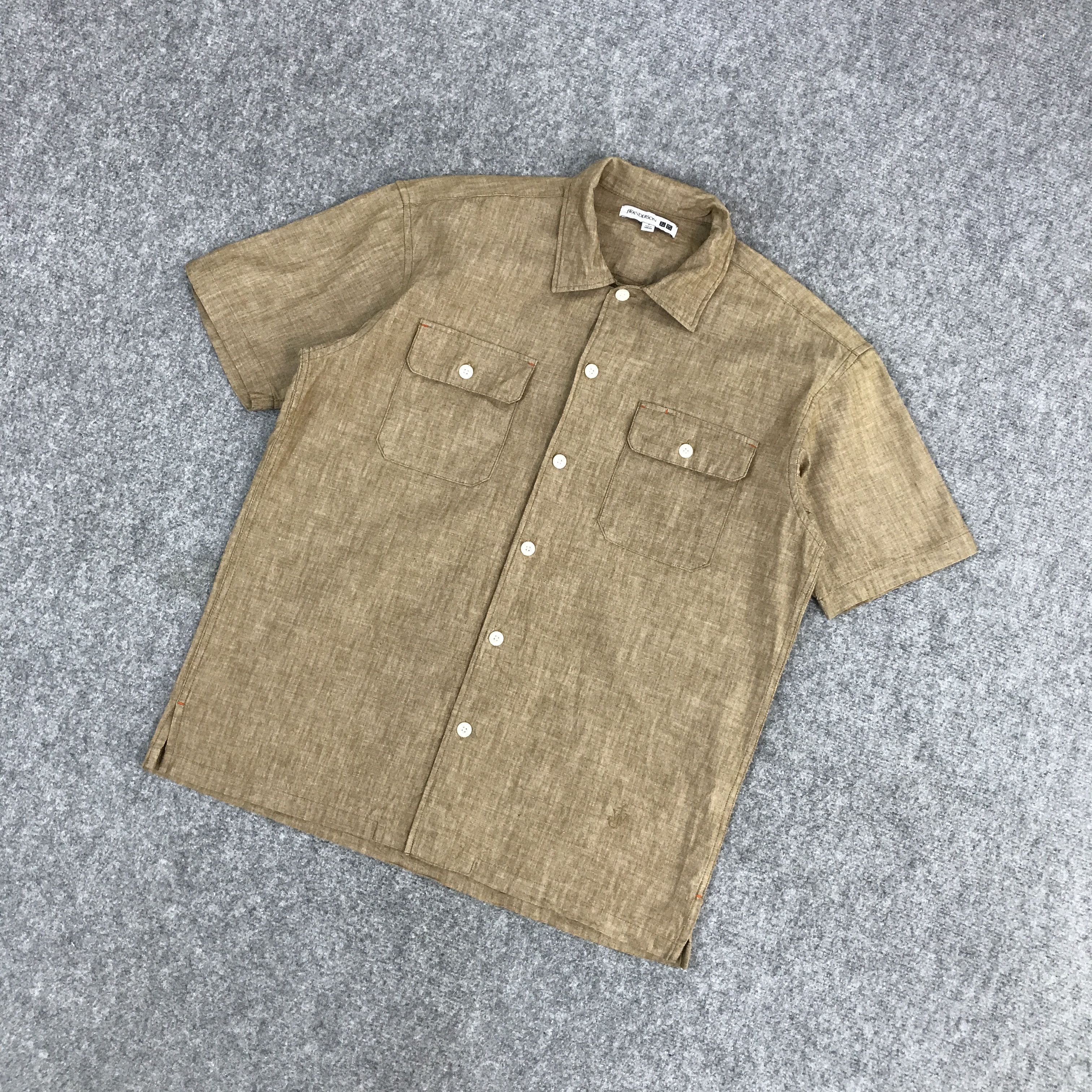 JW Anderson × Uniqlo J.W.ANDERSON X UNIQLO DOUBLE POCKET BUTTON UP SHIRTS Size US L / EU 52-54 / 3 - 5 Thumbnail