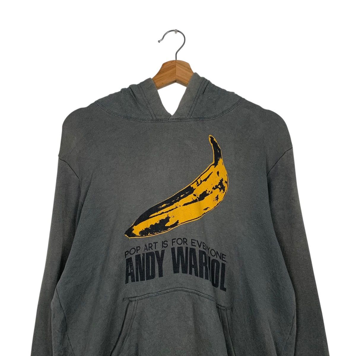 Andy Warhol × Uniqlo Uniqlo Andy Warhol Big Logo Pullover Hoodie Size US M / EU 48-50 / 2 - 11 Thumbnail