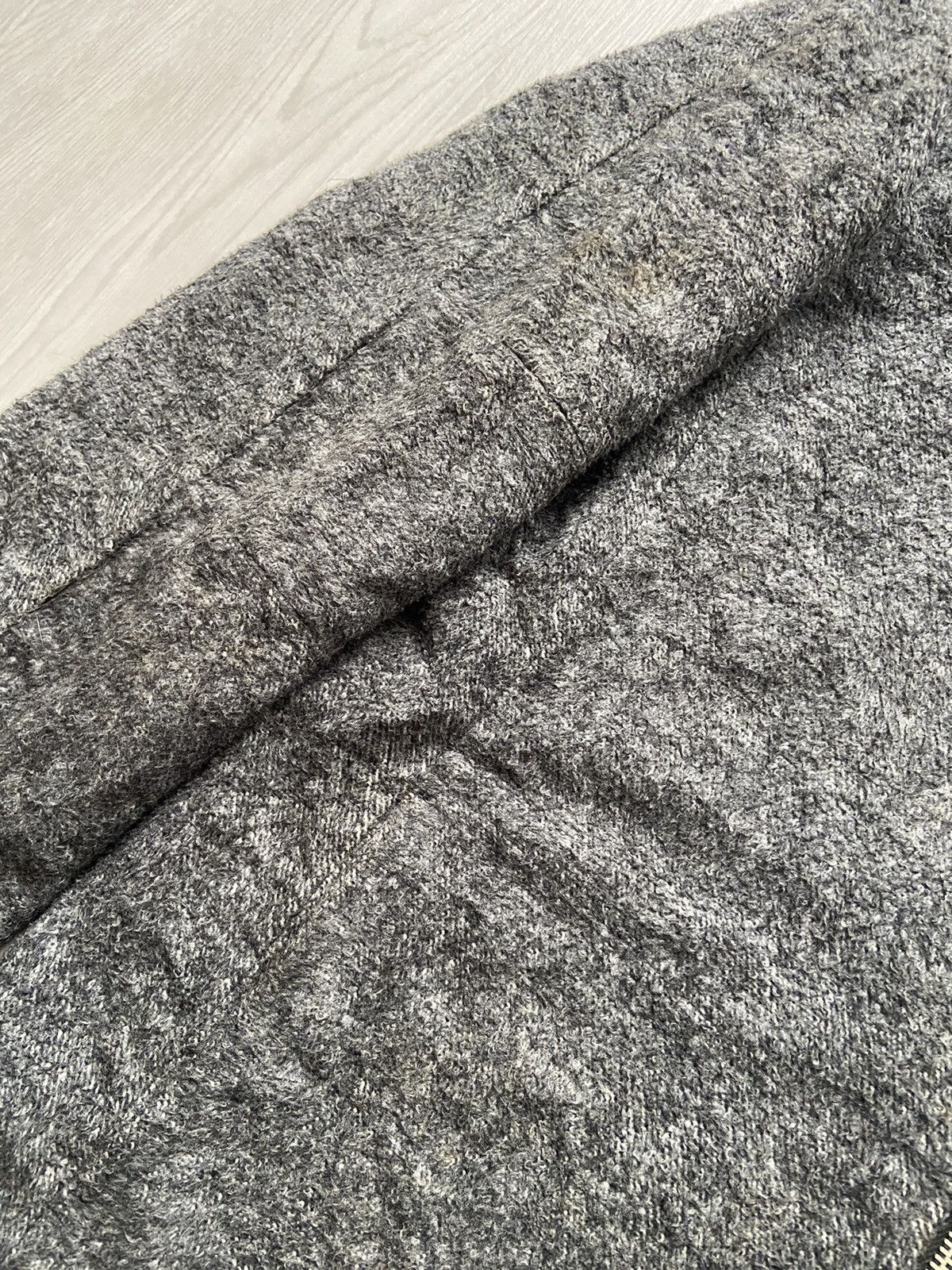 Full Count & Co. Vintage Full Count Wool Cotton Fleece Hoodie Jacket Size US M / EU 48-50 / 2 - 4 Thumbnail