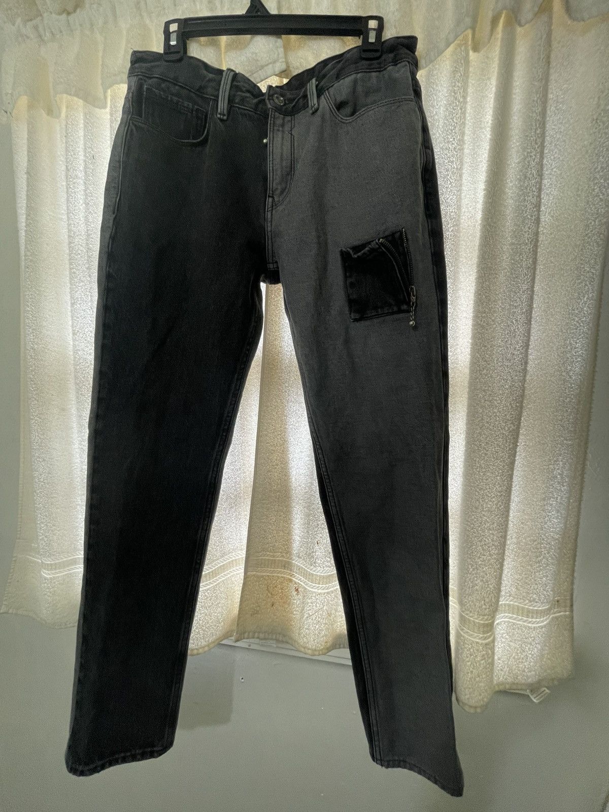 Guess × Midnight Studios Midnight Studios x Guess Two Tone Denim - Black and Grey Size US 31 - 1 Thumbnail