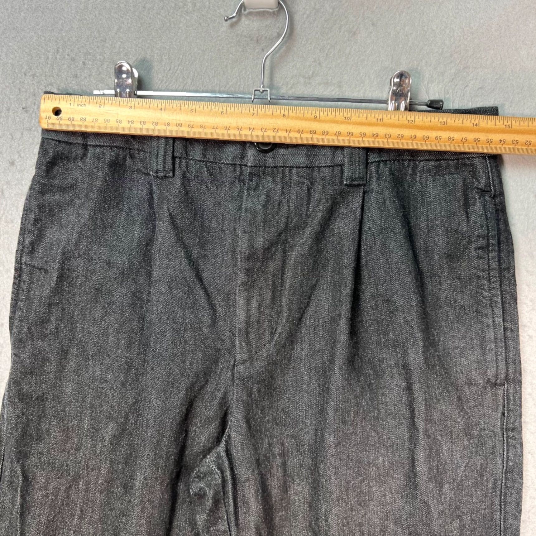 Uniqlo Uniqlo Mens Denim Cotton Straight Leg Jeans 29x30 Black Adults Men Size 29 30 Inseam 30in Cotton Denim Size US 29 - 4 Thumbnail