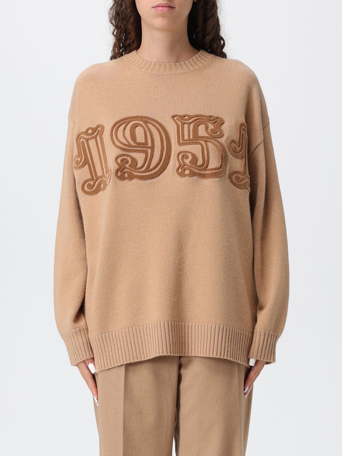 Max Mara Max Mara Sweater Woman Camel Size M / US 6-8 / IT 42-44 - 1 Thumbnail