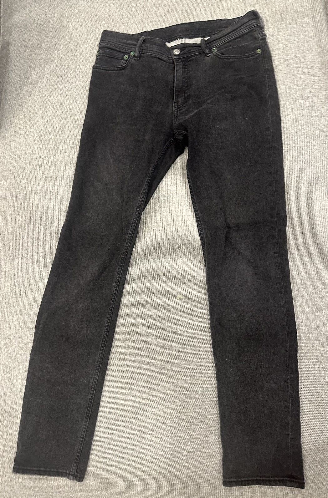 image of Size 31 Acne Studios Denim in Black, Men's