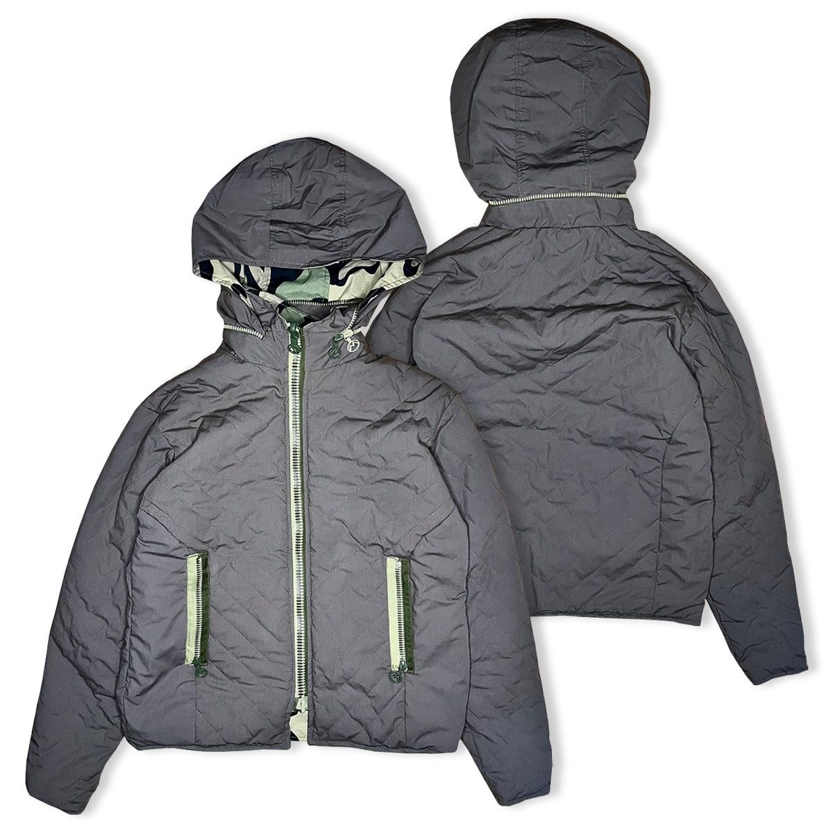 Maharishi 1998 Maharishi Reversible Quilted Technical Puffer Size M / US 6-8 / IT 42-44 - 3 Thumbnail