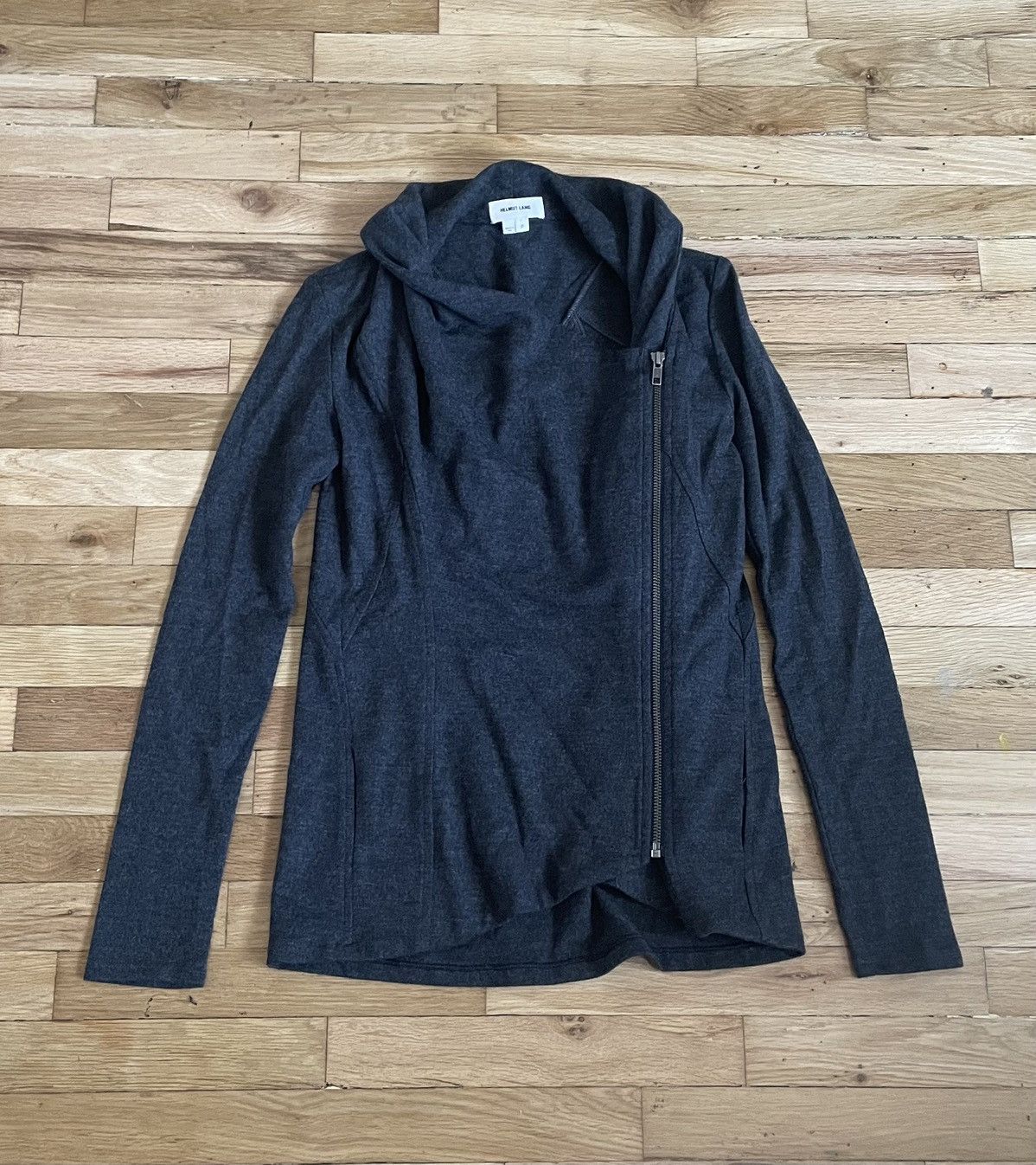 Helmut Lang Helmut Lang Zip Up Long Sleeve Size S / US 4 / IT 40 - 1 Thumbnail