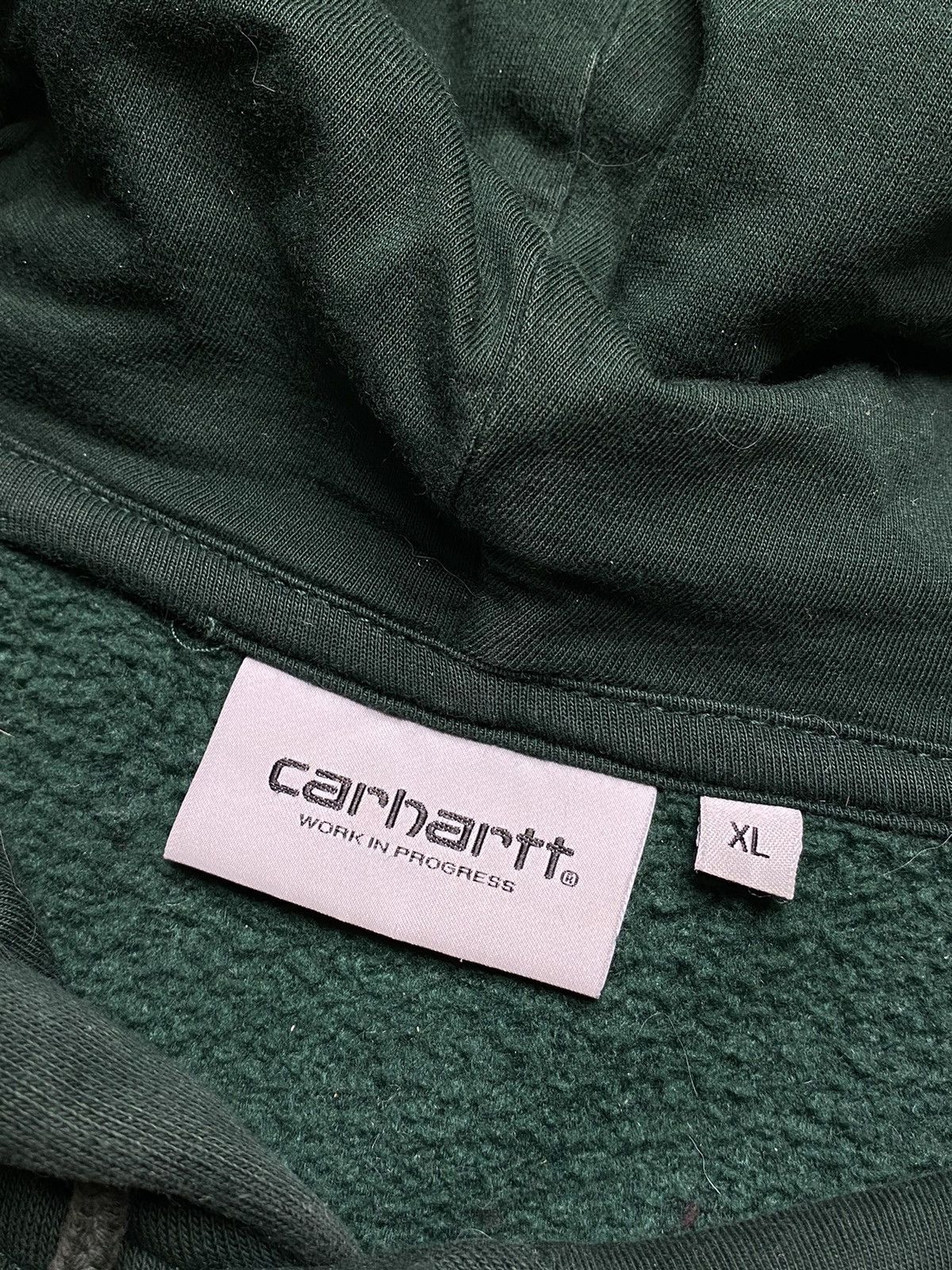 Carhartt × Vintage VINTAGE CARHARTT HOODIE STREETWEAR SIZE XL GREEN Size US XL / EU 56 / 4 - 4 Thumbnail