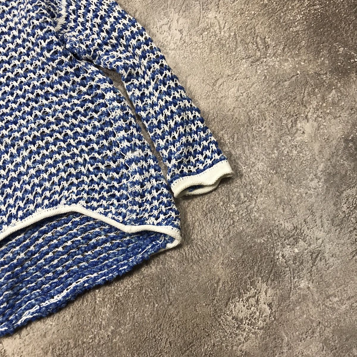 Vintage Vintage 90s Abstract Knit Sweater Oversized Grunge Y2K M Size M / US 6-8 / IT 42-44 - 5 Thumbnail