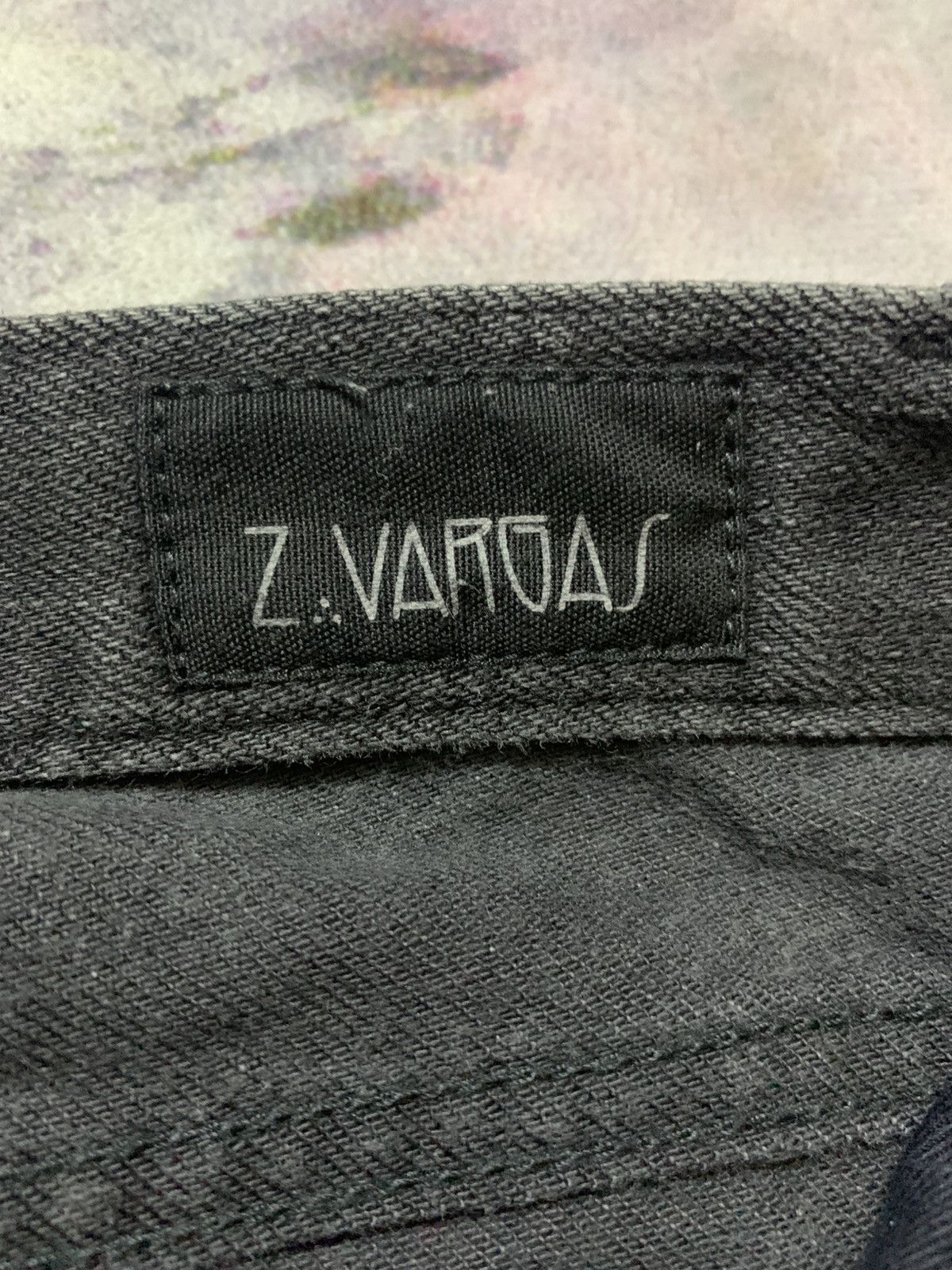 Le Grande Bleu (L.G.B.) Japanese Brand Z VARGAS Goth Punk Vkei Skinny Denim Size US 29 - 9 Thumbnail