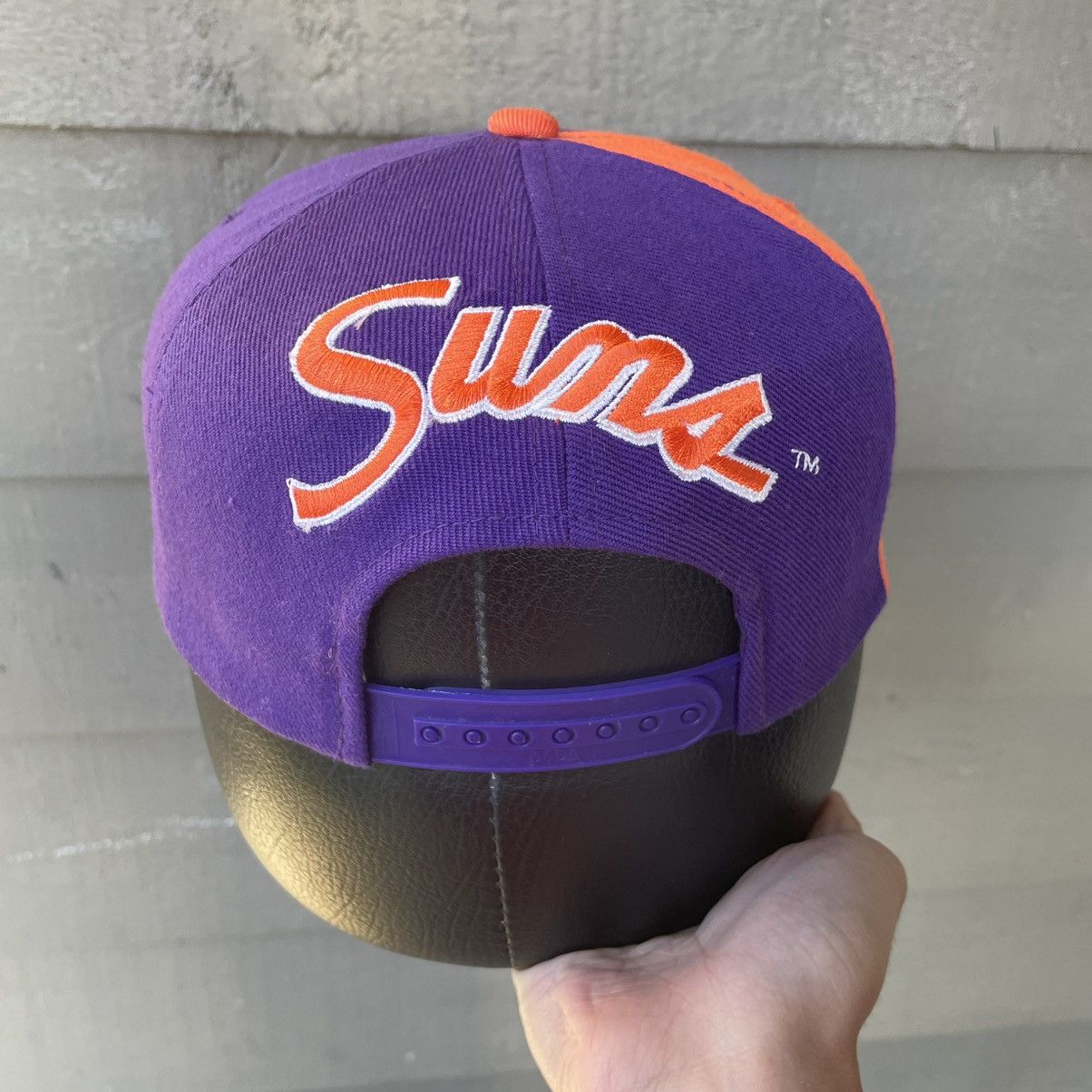 Sports Specialties Vintage Phoenix Suns Sports Specialties Backscript Snapback Size ONE SIZE - 2 Thumbnail