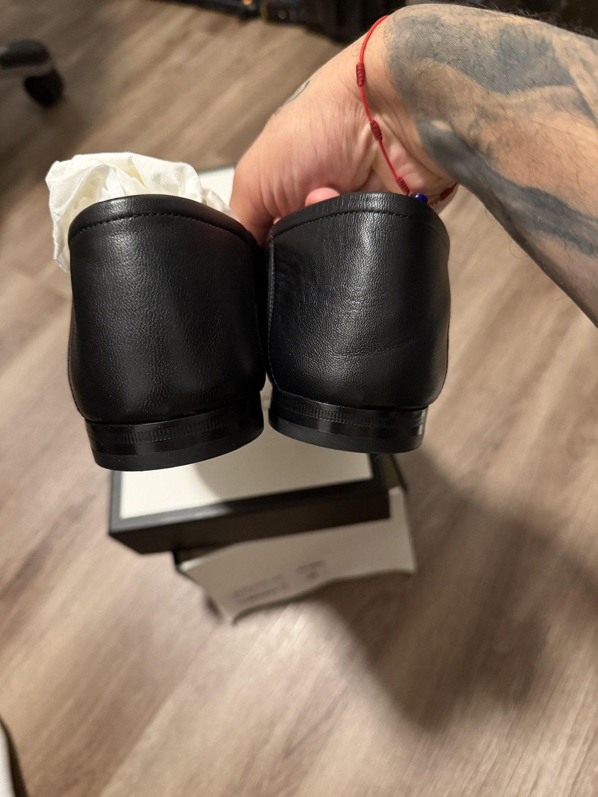 Gucci Gucci Brixton Agnello Plonge - wolf Size US 9.5 / EU 42-43 - 9 Thumbnail