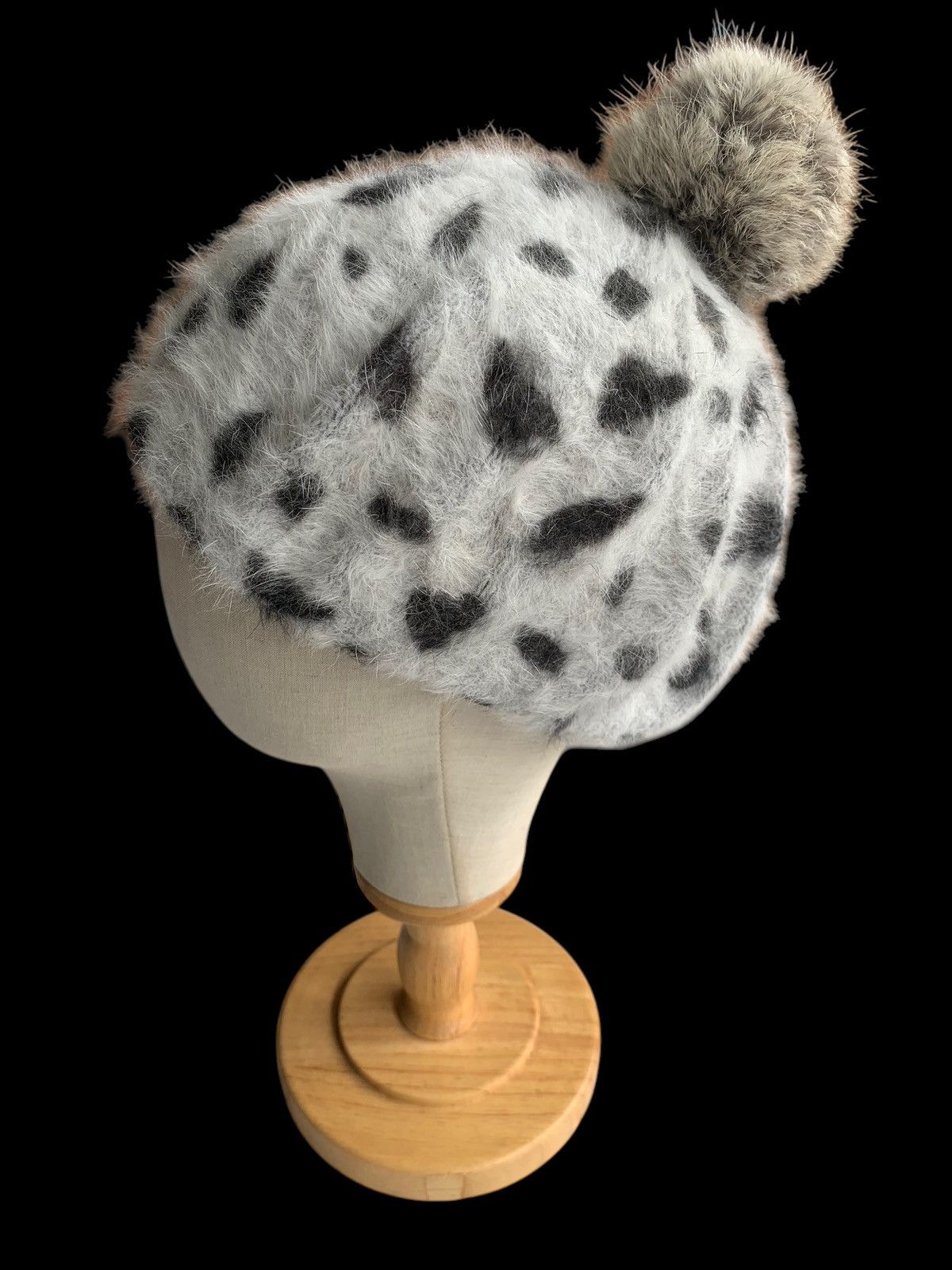Japanese Brand × Kapital × Vintage Rare💥 Leapord Design Japanese Punk Style Wool Beret Hats Size ONE SIZE - 1 Thumbnail