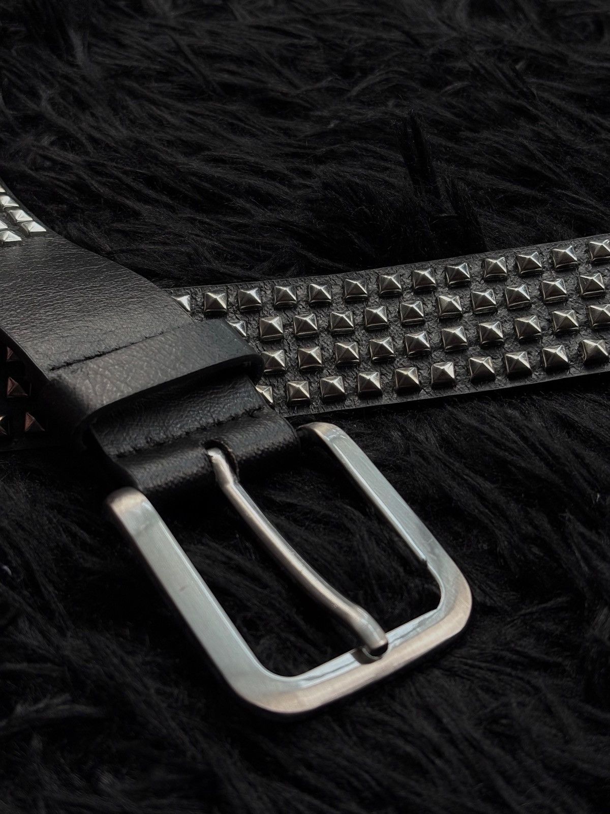 Other Number Nine Style Avant Garde Archive Studded Leather Belt Size ONE SIZE - 4 Thumbnail