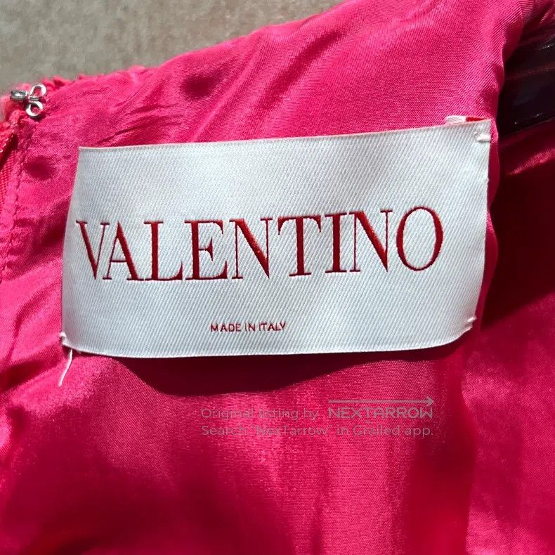 Valentino Valentino Magenta tweed dress Size XS / US 0-2 / IT 36-38 - 3 Thumbnail