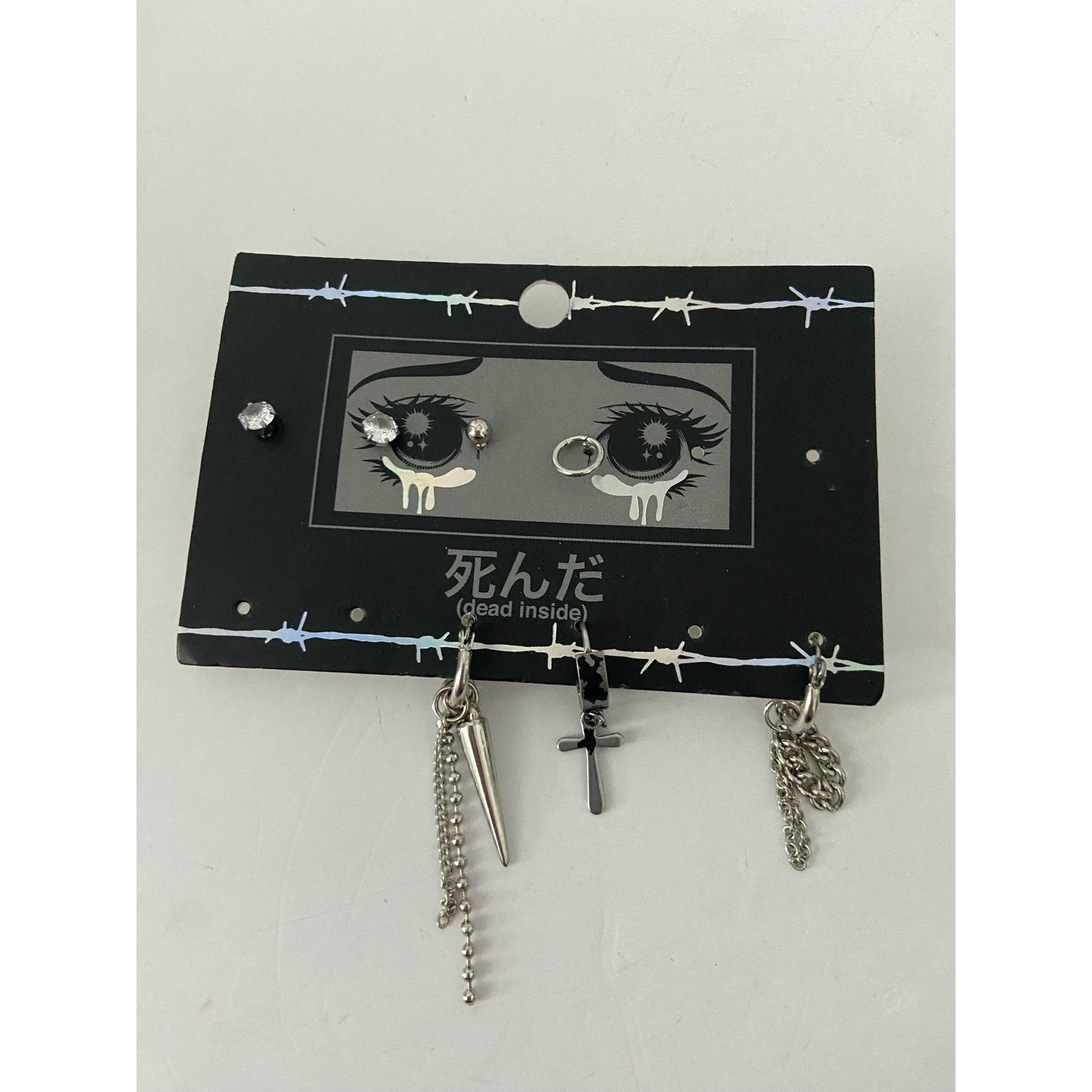 Other Ear cuff and single earring set Silver tone Size ONE SIZE - 1 Thumbnail