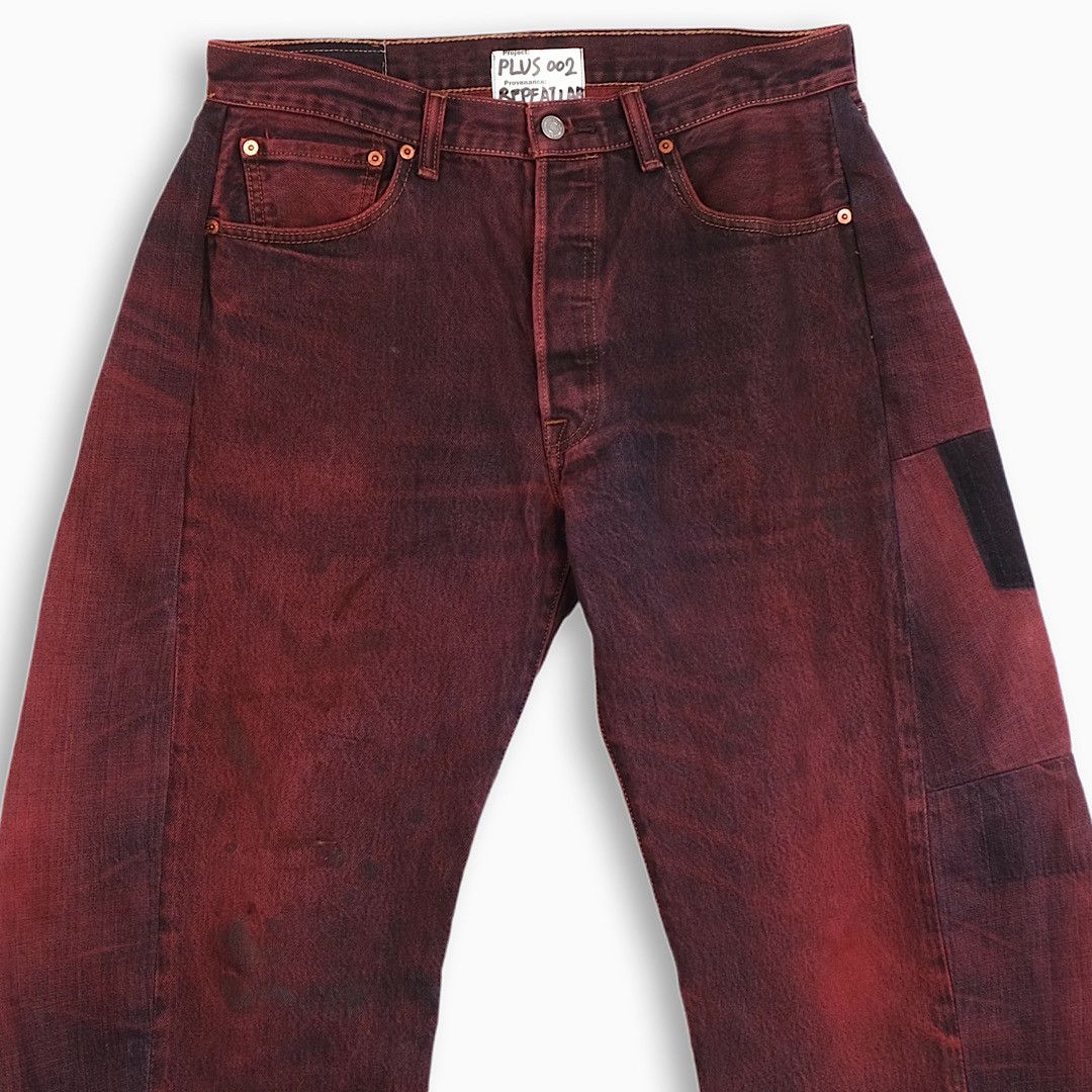 Japanese Brand × Levi's × Vintage REPEAT PLUS 002 Dirty Red 32 size (RP002R3201) Size US 32 / EU 48 - 3 Thumbnail
