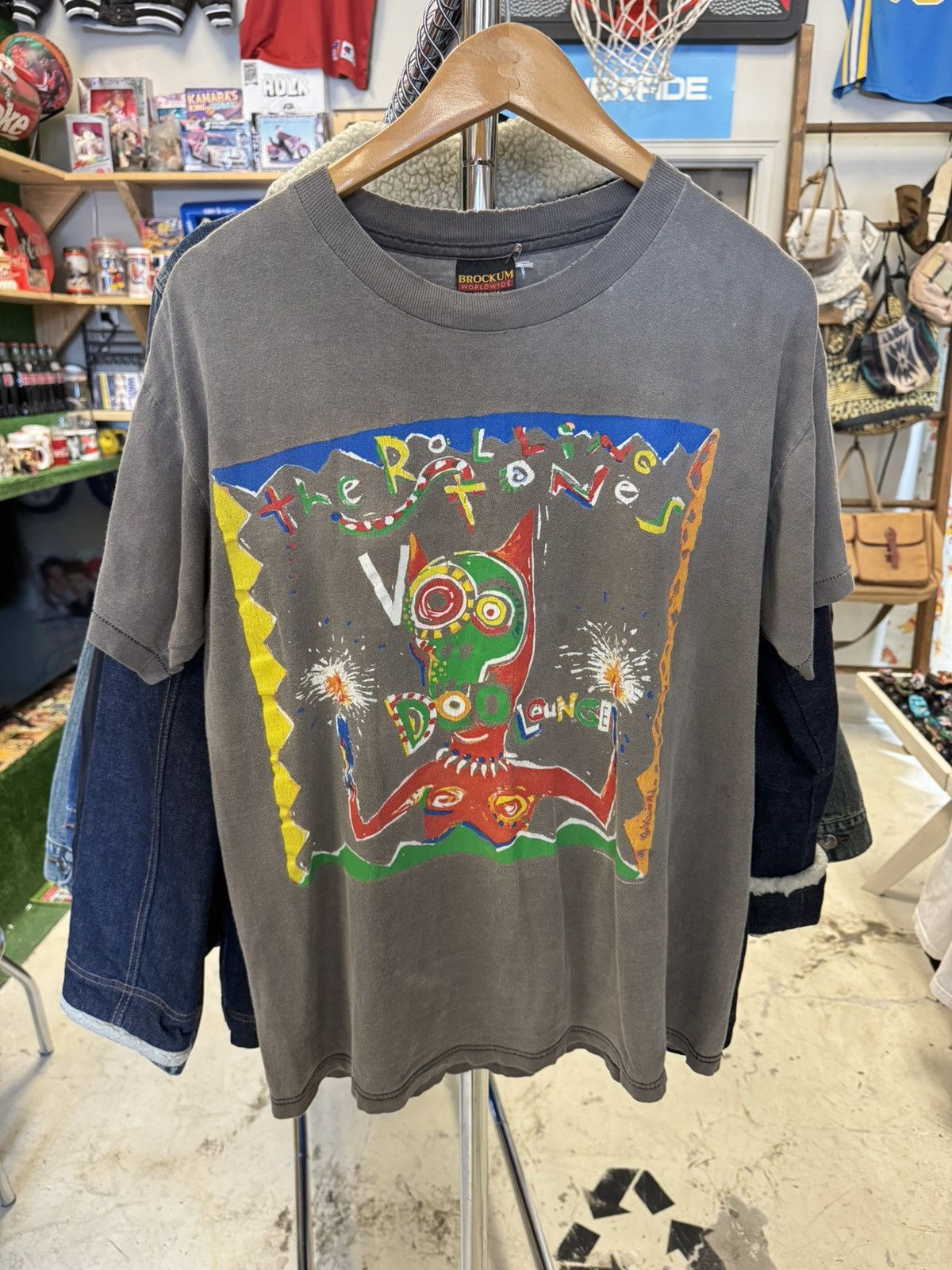 The Rolling Stones 1994 Rolling Stones "Voodoo Lounge" Tour tee Size US L / EU 52-54 / 3 - 2 Thumbnail