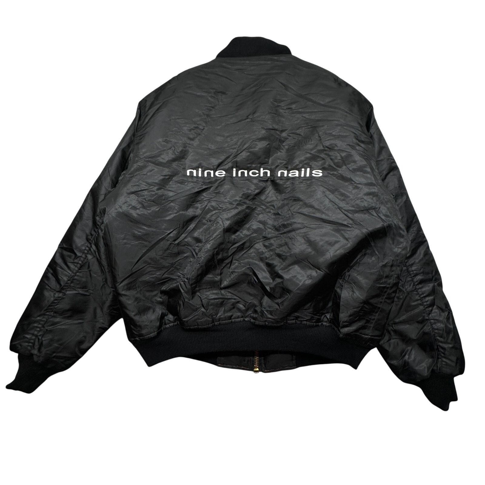 Rothco VTG NIN Nine Inch Nails Rothco MA-1 Bomber Jacket S M Size US S / EU 44-46 / 1 - 2 Thumbnail