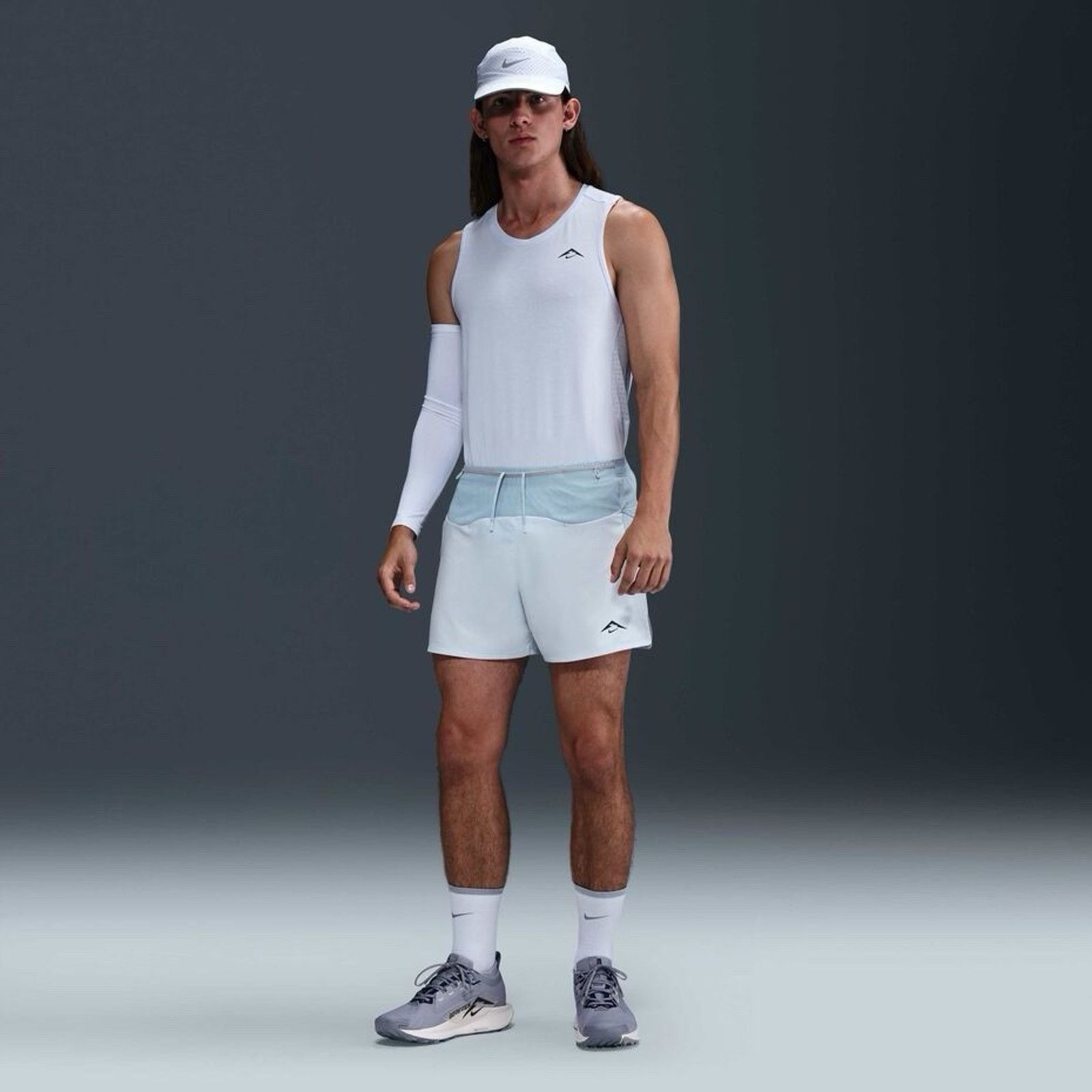 Nike brief line trail running shorts Dri-Fit Medium