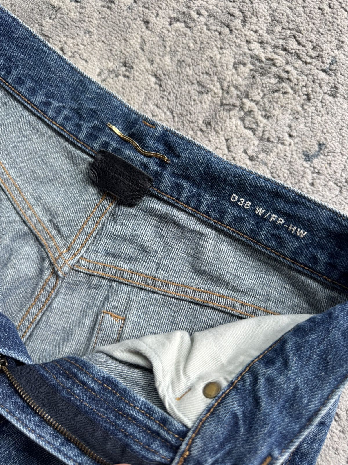 Saint Laurent Paris Saint Laurent Denim Jeans Size 26 Size 25" / US 0 / IT 36 - 7 Thumbnail