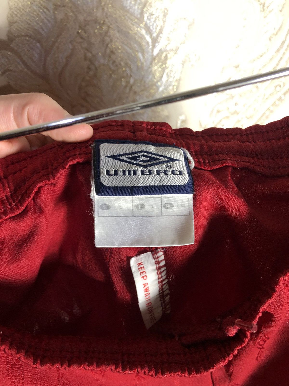 Umbro × Vintage VERY RARE UMBRO FC MANCHESTER ENGLAND SOCCER SHORTS BLOKE Size ONE SIZE - 4 Thumbnail