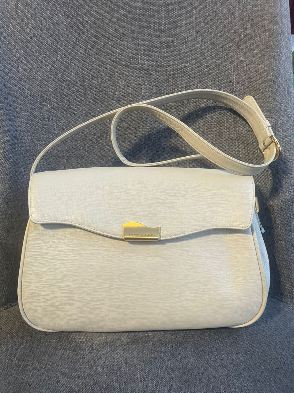 Balmain × Pierre Balmain Authentic Balmain Leather Shoulder Bag Size ONE SIZE - 1 Thumbnail