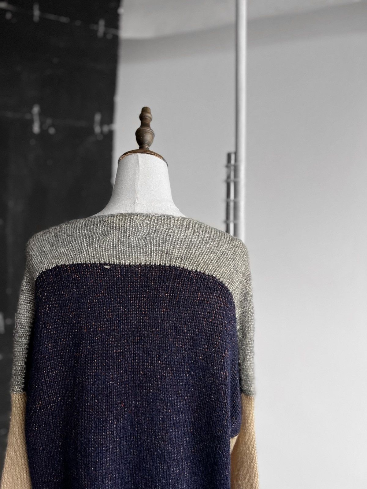 Designer Sita Murt Barcelona Womens Knit Oversize Long Sleeve Sweater Size XL / US 12-14 / IT 48-50 - 7 Thumbnail