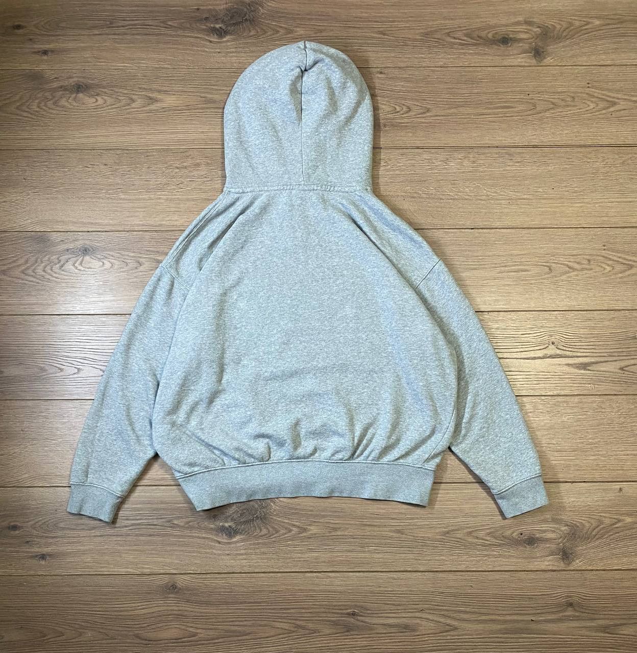 Nike × Vintage Vintage Nike Centre Swoosh Oversized Grey Hoodie Size M Size M / US 6-8 / IT 42-44 - 9 Thumbnail