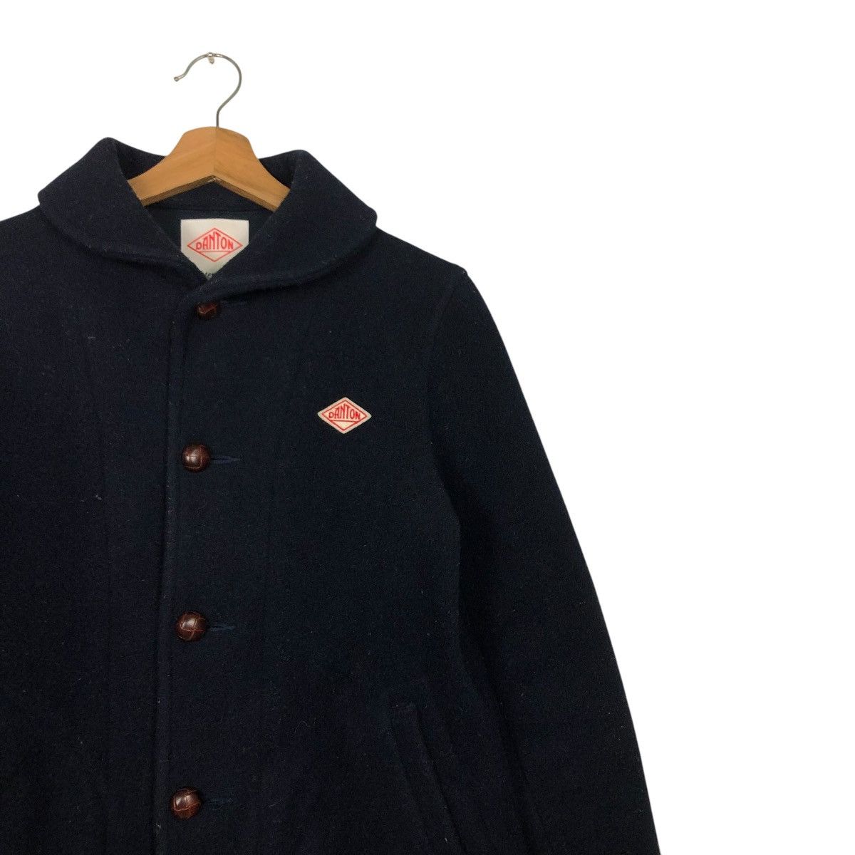 Danton 🔥VINTAGE WOOL JACKET HERRINGBONE DANTON VETEMENTS & TRAVAIL Size US S / EU 44-46 / 1 - 8 Thumbnail