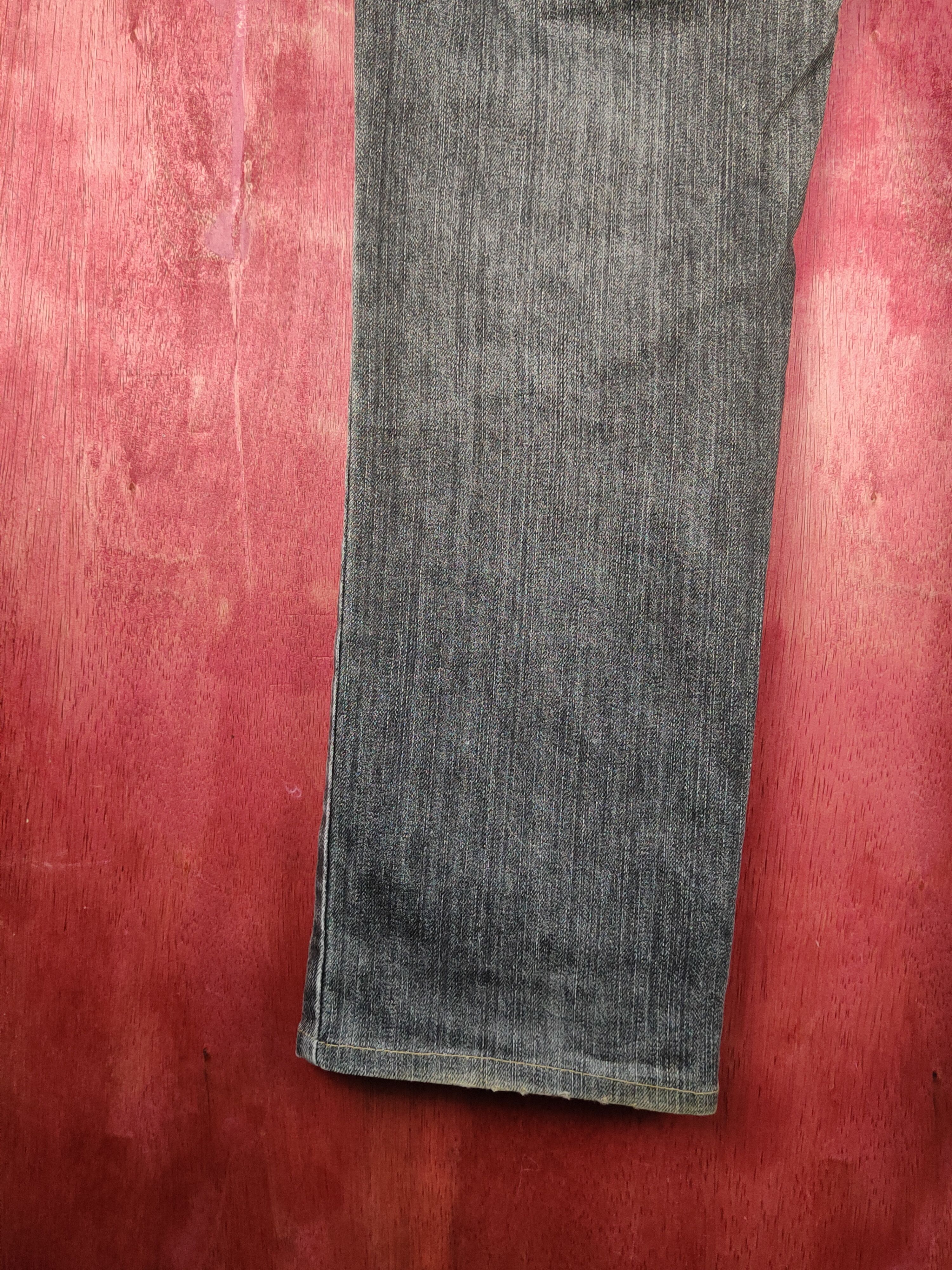 Edwin Edwin Black Faded Multipocket Denim #S1590 Size 27" / US 4 / IT 40 - 9 Thumbnail