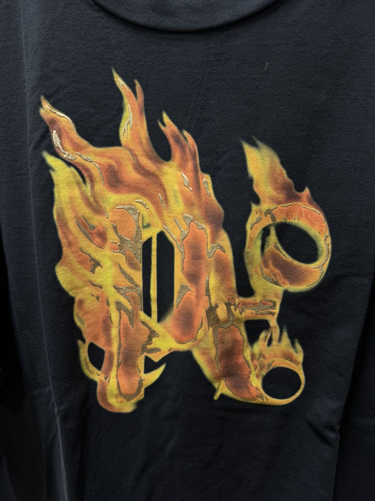 Palm Angels Palm Angels Burning Logo T-Shirt NEW 475$ Size US S / EU 44-46 / 1 - 2 Thumbnail