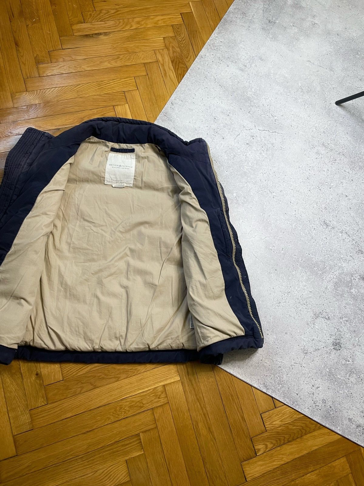 Polo Ralph Lauren Vintage Polo Ralph Lauren Military Down Distressed Vest Size US XL / EU 56 / 4 - 5 Thumbnail