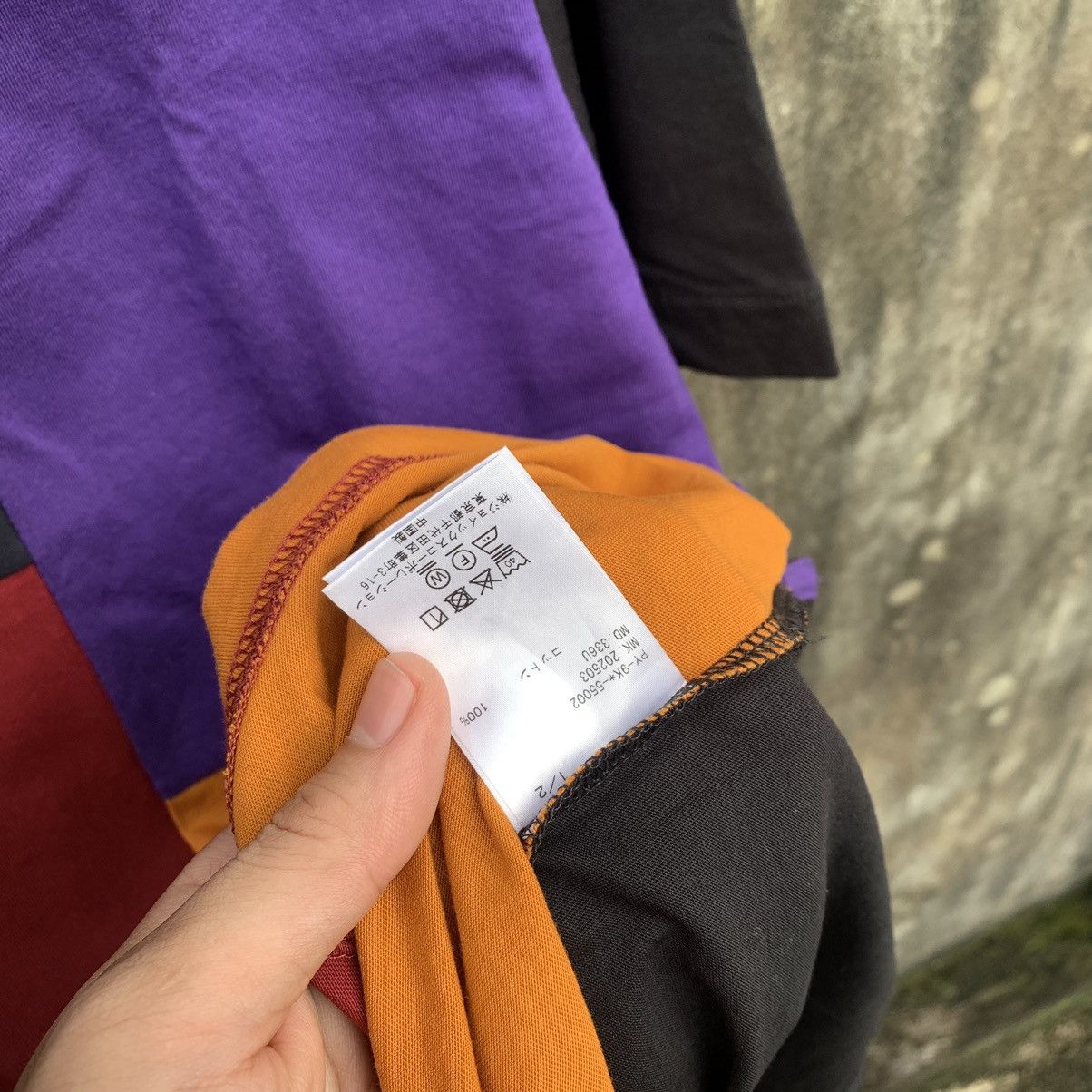 Paul Smith PAUL SMITH COLOR BLOCK TSHIRT Size US M / EU 48-50 / 2 - 5 Thumbnail