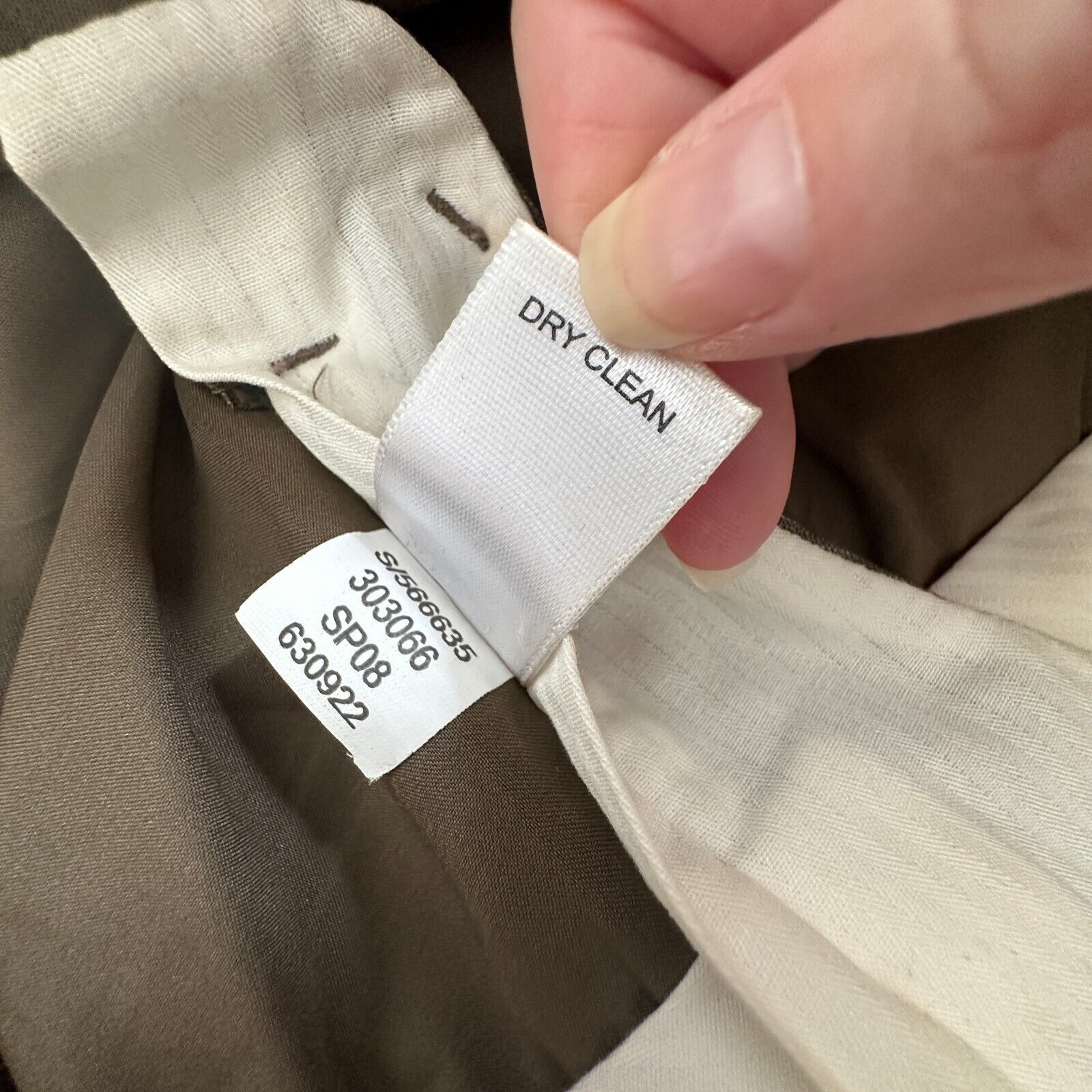 Banana Republic Banana Republic Brown Martin Fit Wide Leg Cuffed Trouser 4 Size 27" / US 4 / IT 40 - 8 Thumbnail