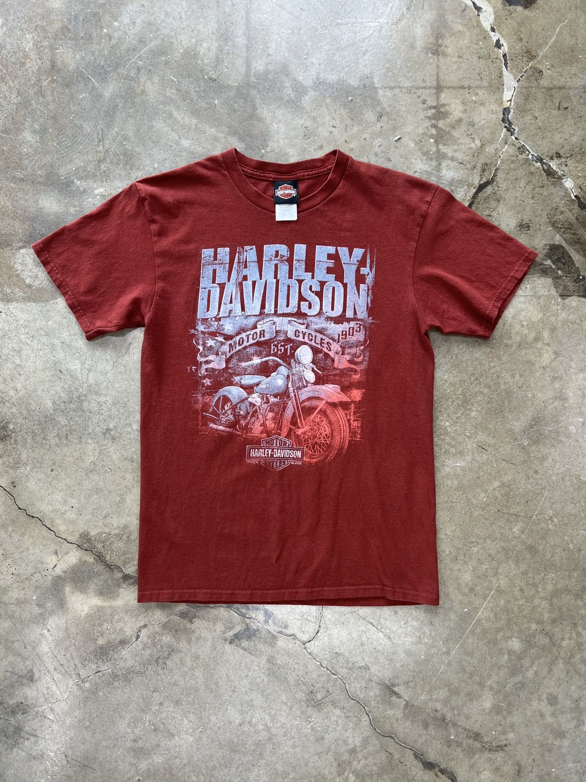 Harley Davidson × Vintage Harley Davidson El Paso Texas Tee Medium Size US M / EU 48-50 / 2 - 2 Thumbnail