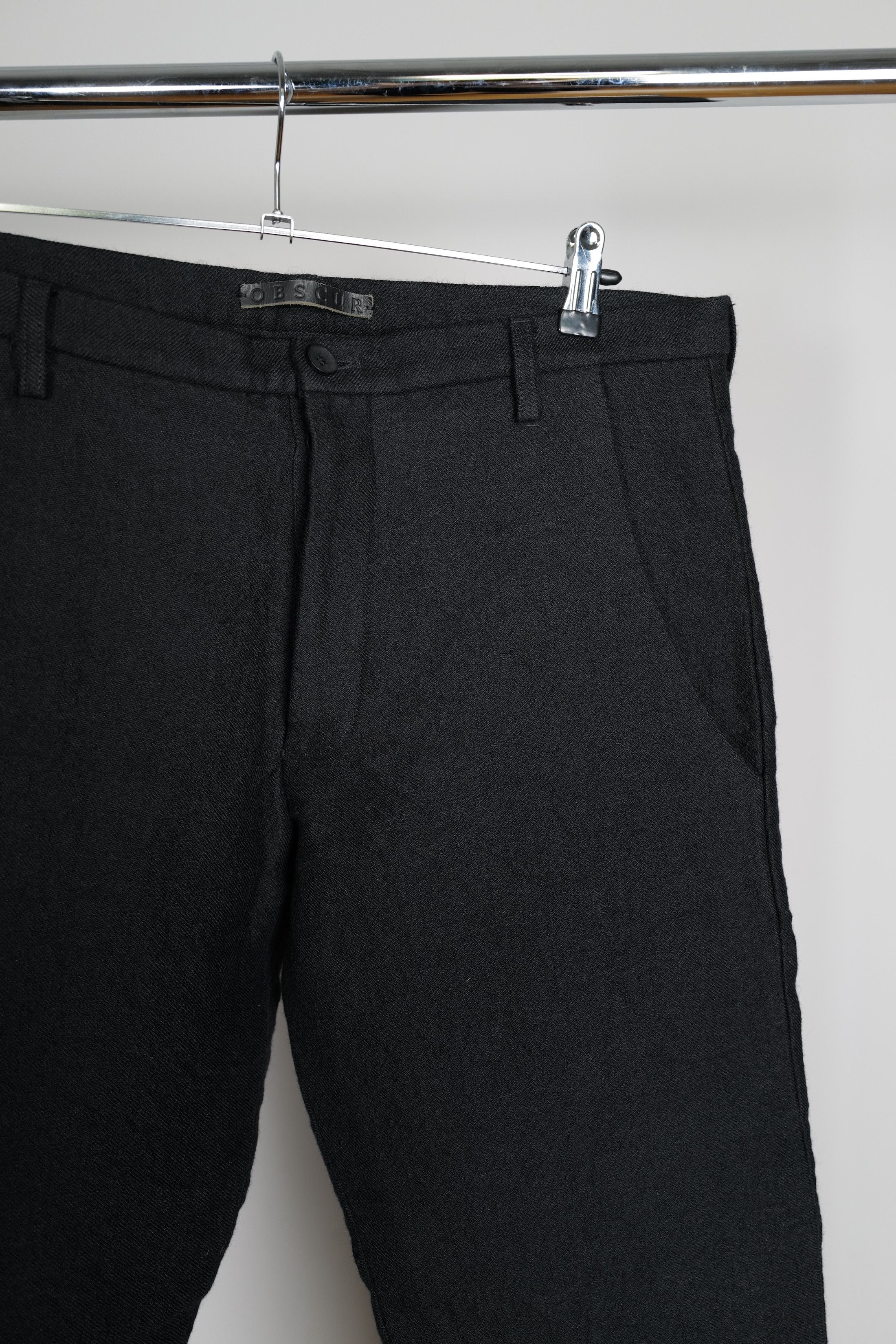 Obscur OBSCUR LTD cropped wool pants Size US 34 / EU 50 - 4 Thumbnail