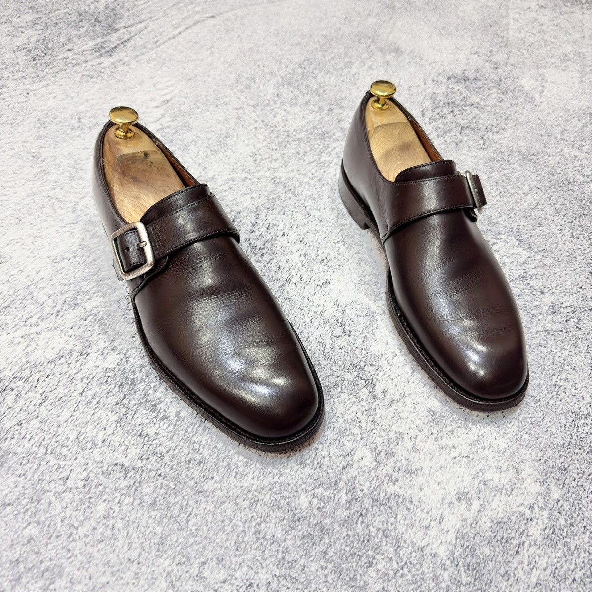 Church's × Handmade Church’s Abington Monk Straps US8.5 UK7.5F EU41.5 Size US 8.5 / EU 41-42 - 4 Thumbnail