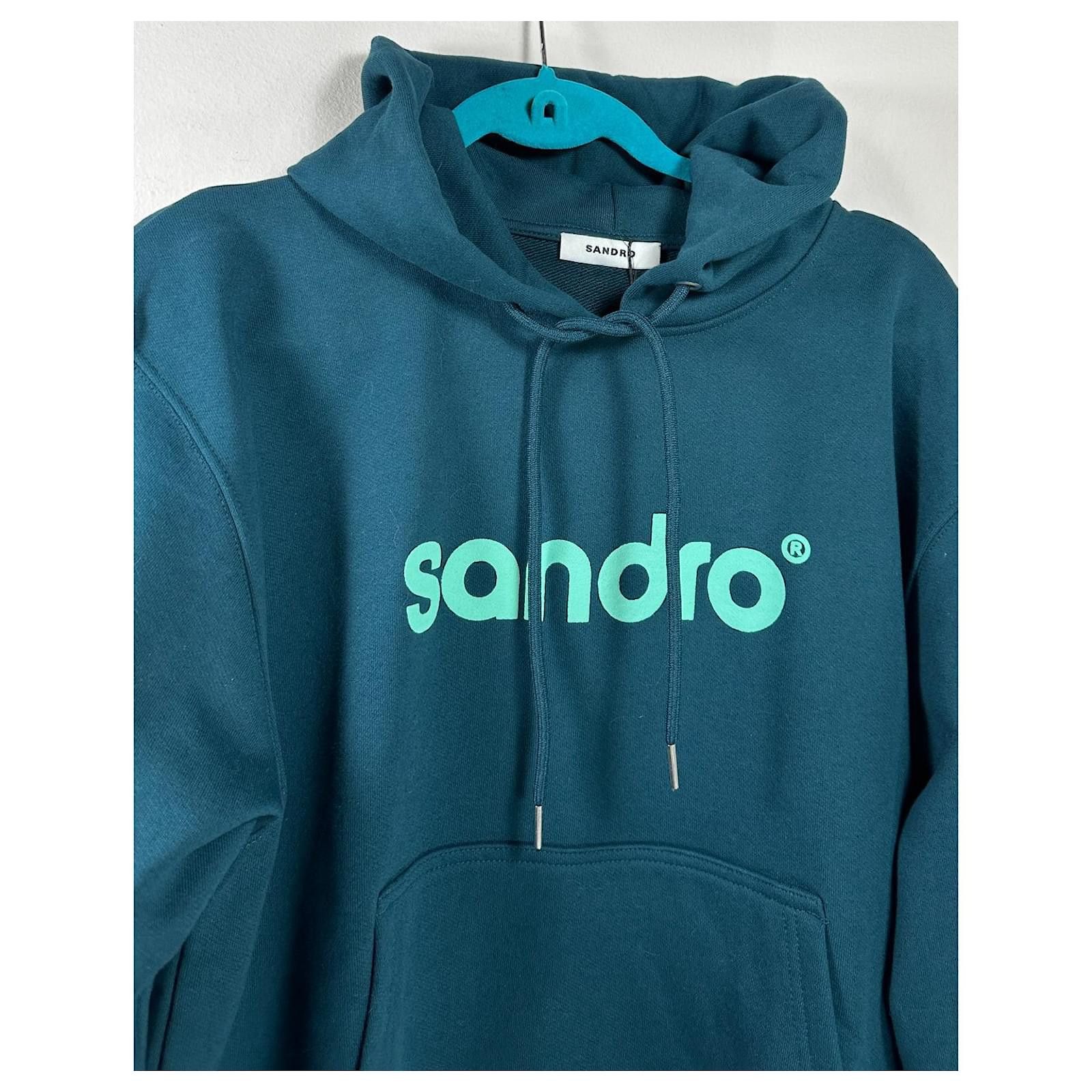 Sandro Green sweatshirt Size US XXL / EU 58 / 5 - 6 Thumbnail