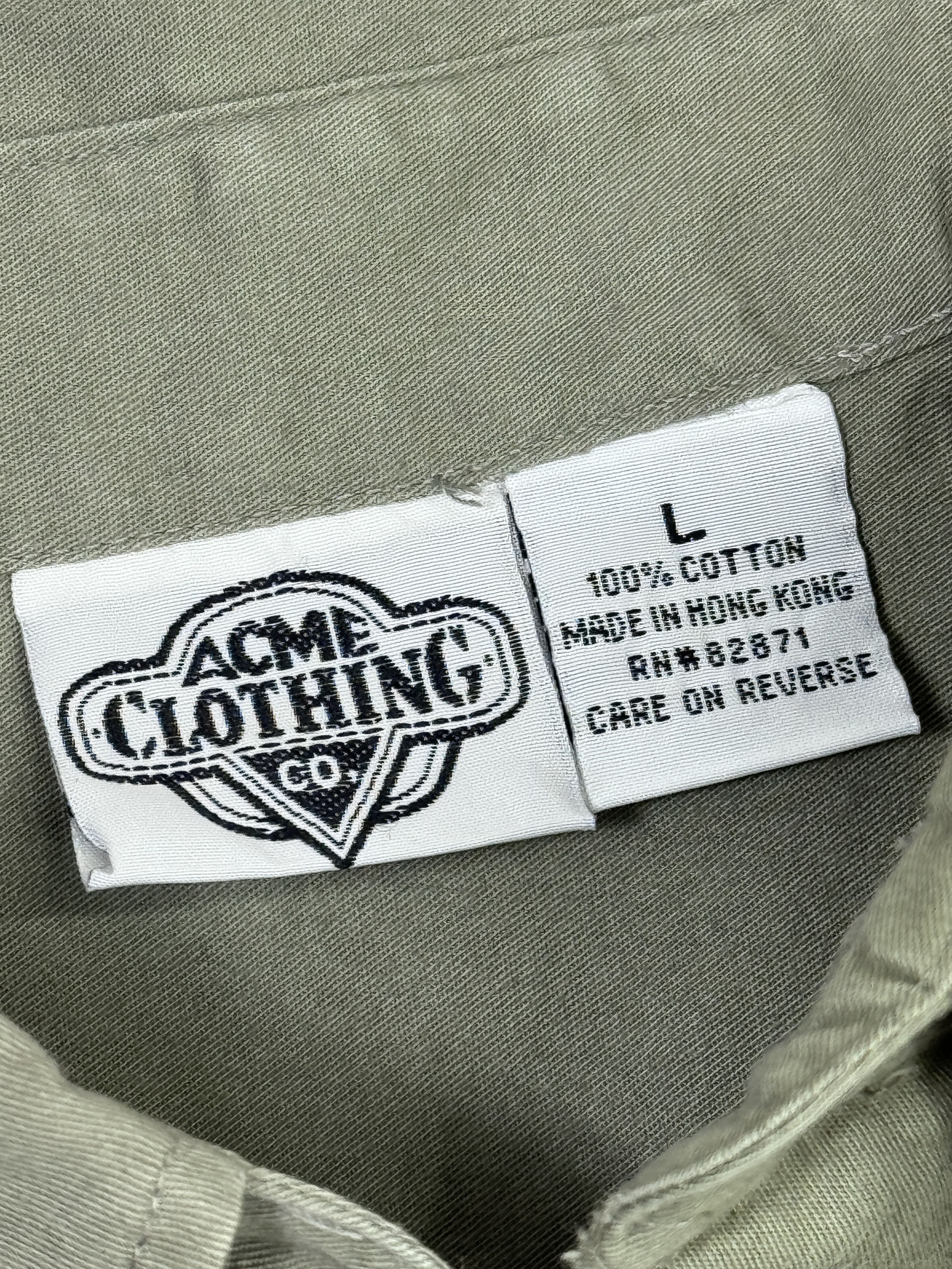 Acme Clothing × Vintage × Warner Bros 1993 Acme Clothing Looney Tunes Shirt Bugs Bunny Equestrian Size US L / EU 52-54 / 3 - 6 Thumbnail