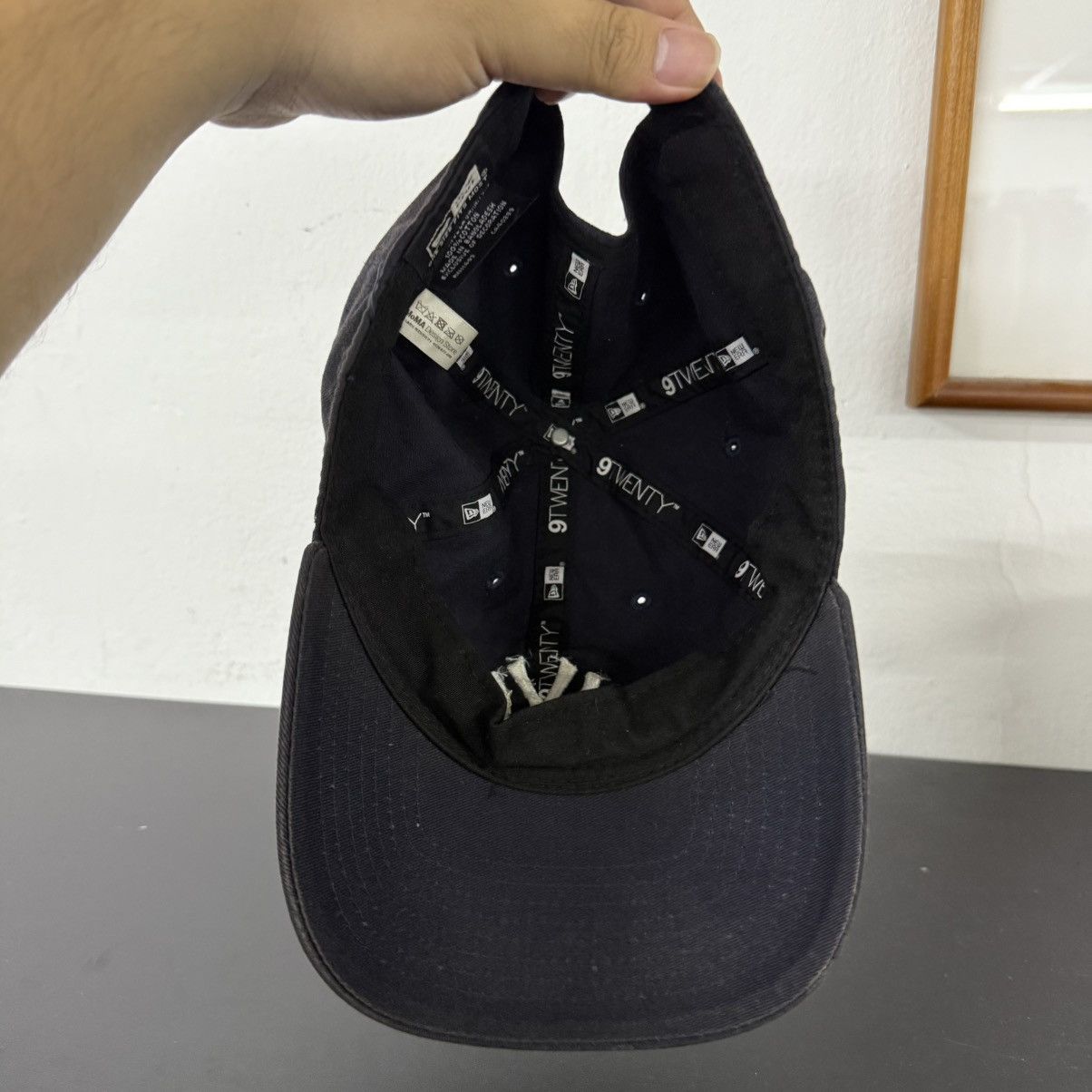 MoMA New York Yankees MoMA Sunfaded Thrash Dad Hat Black Size ONE SIZE - 6 Thumbnail