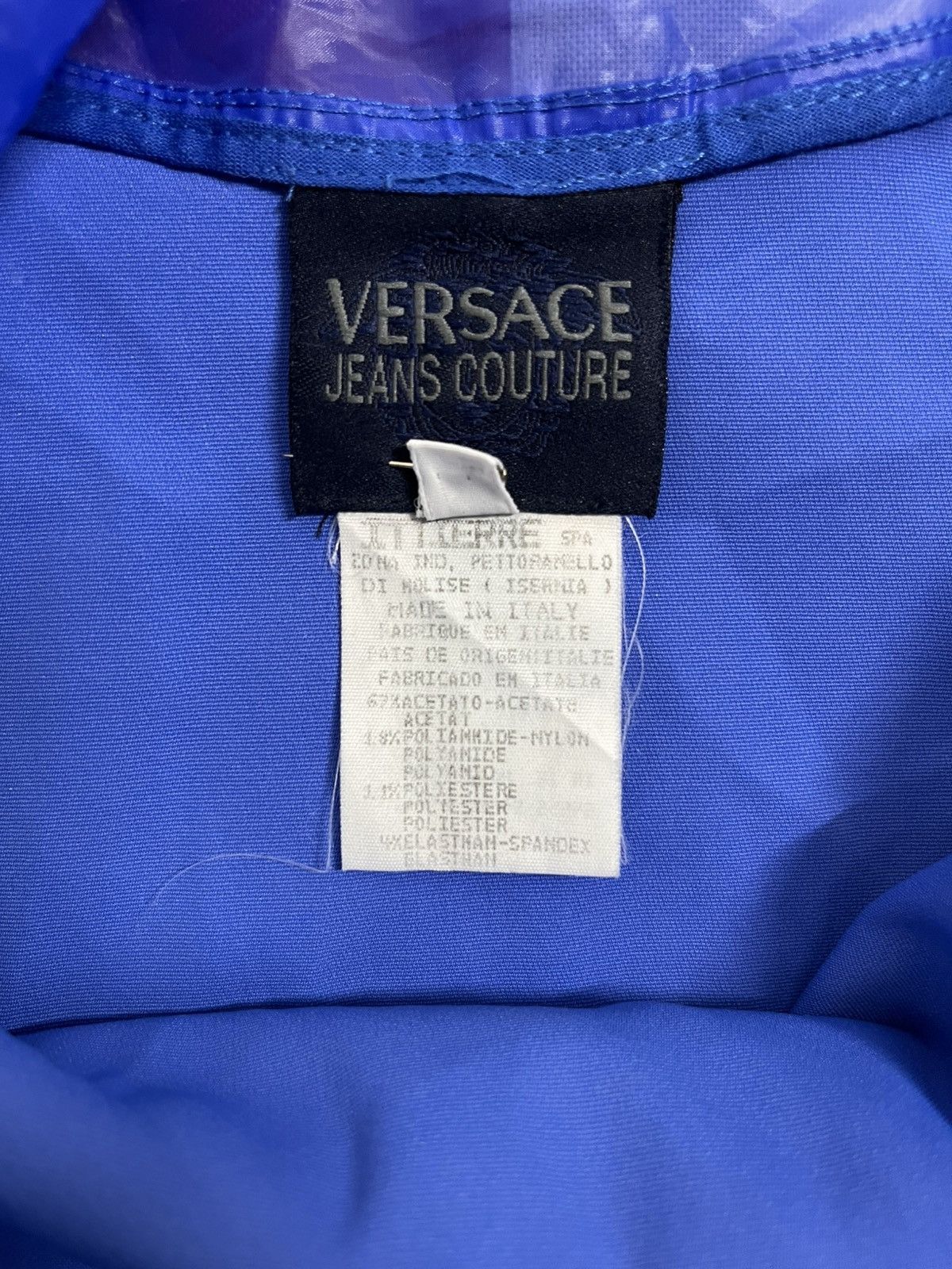 Versace Jeans Couture Versace Jeans Azure Minidress Size L / US 10 / IT 46 - 6 Thumbnail
