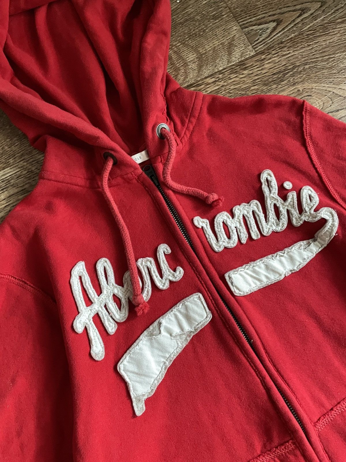 Abercrombie & Fitch × Vintage Vintage Abercrombie & Fitch Zip Hoodie Y2K Japanese Rare Size US M / EU 48-50 / 2 - 4 Thumbnail