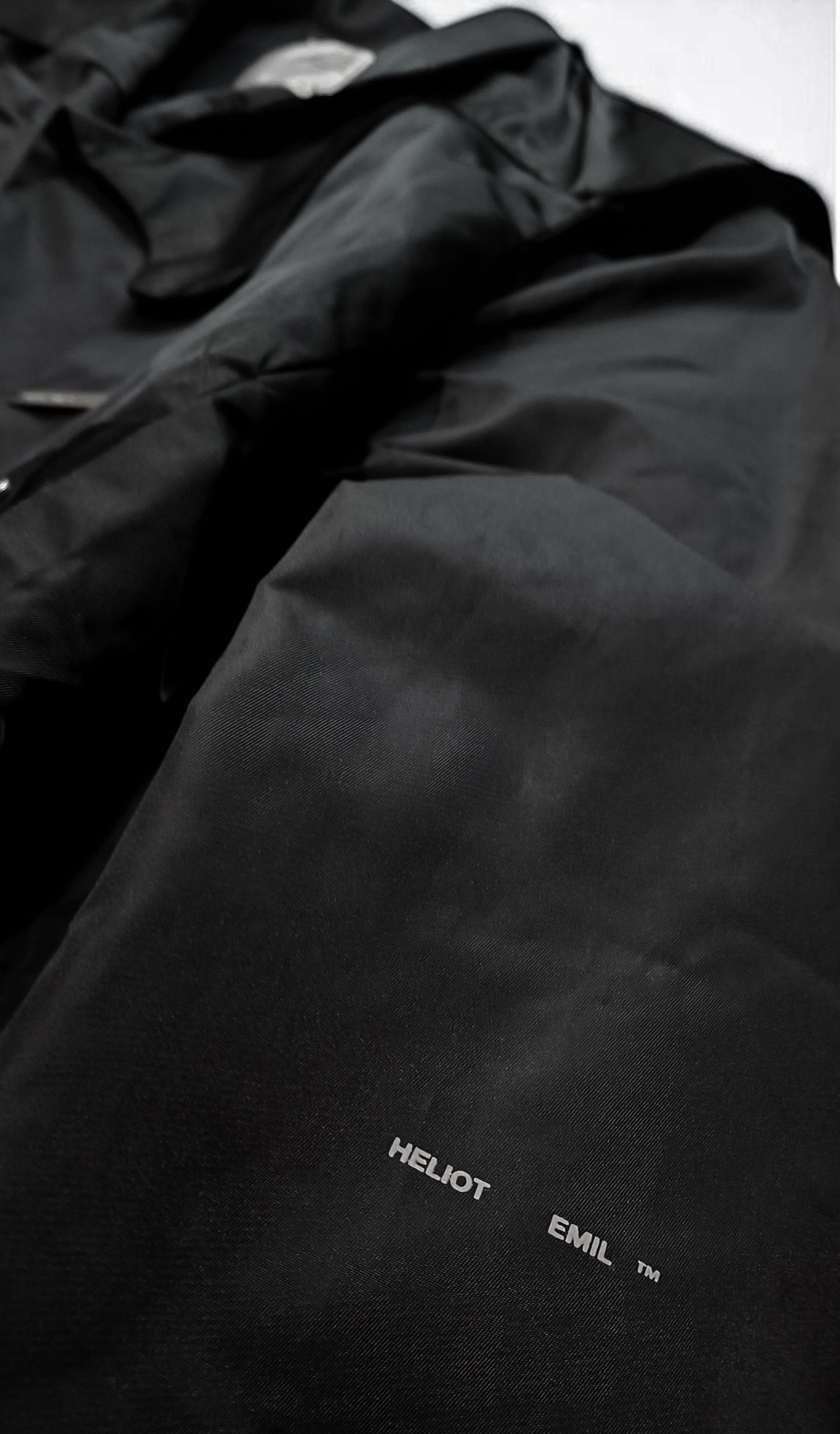Heliot Emil SS20 'TORQUED ELLIPSE' BULLFIGHTER BLACK TECHNICAL JACKET Size US L / EU 52-54 / 3 - 9 Thumbnail