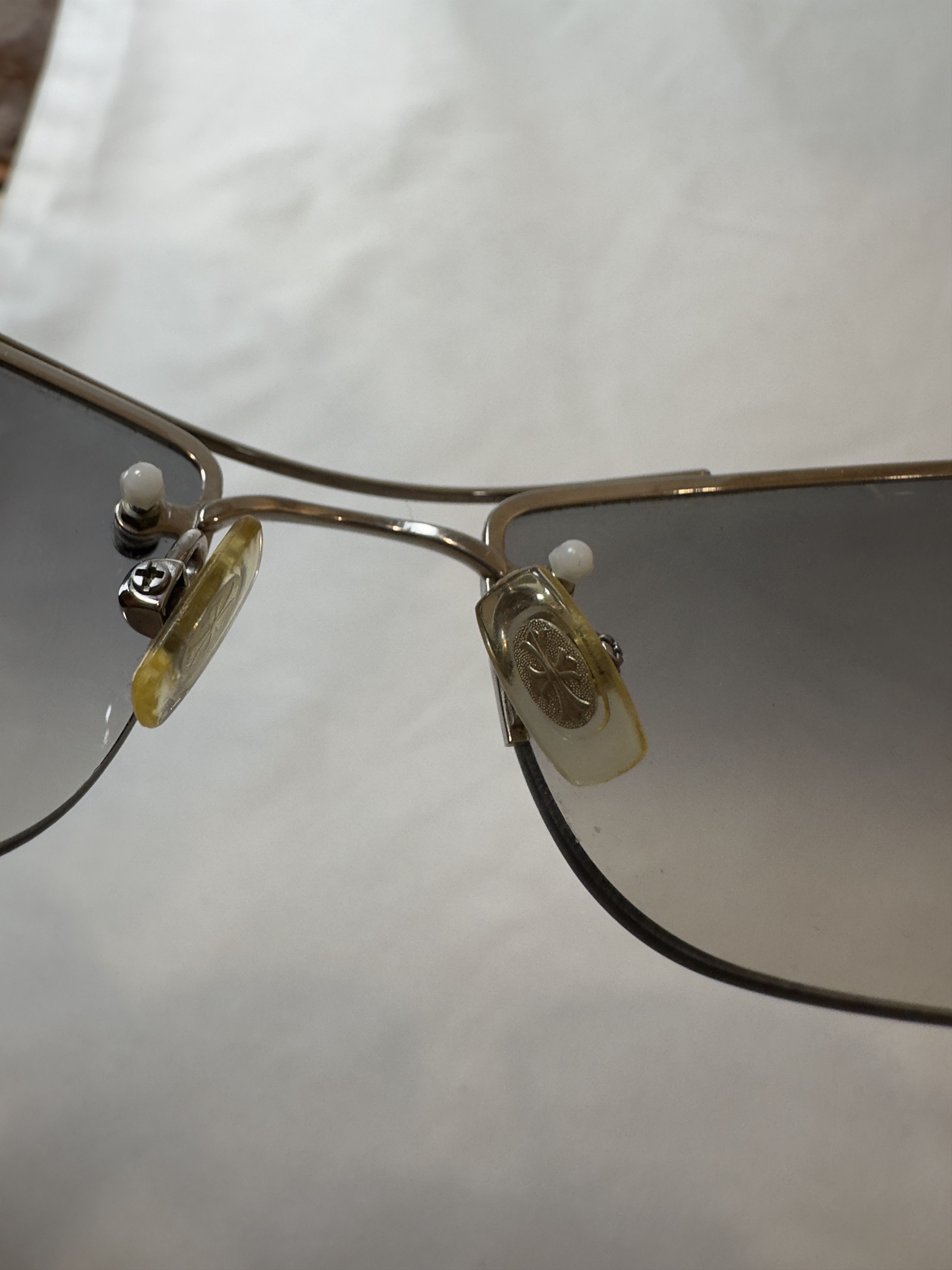 Chrome Hearts Tail Sterling Silver Sunglasses
