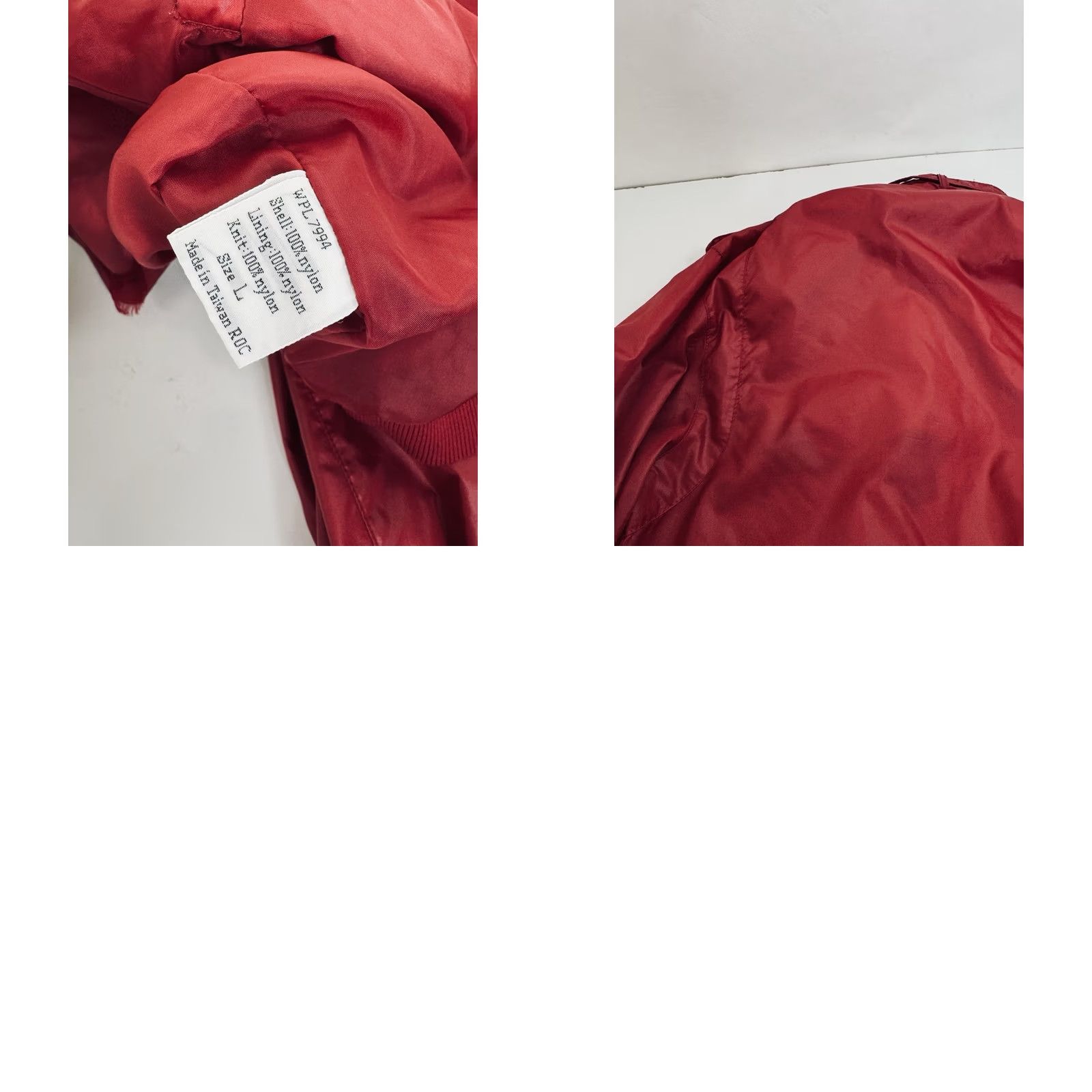Vintage VINTAGE Silton Discovery California Members Only Style Mens Jacket L Maroon Nylon Zip Size US L / EU 52-54 / 3 - 9 Thumbnail
